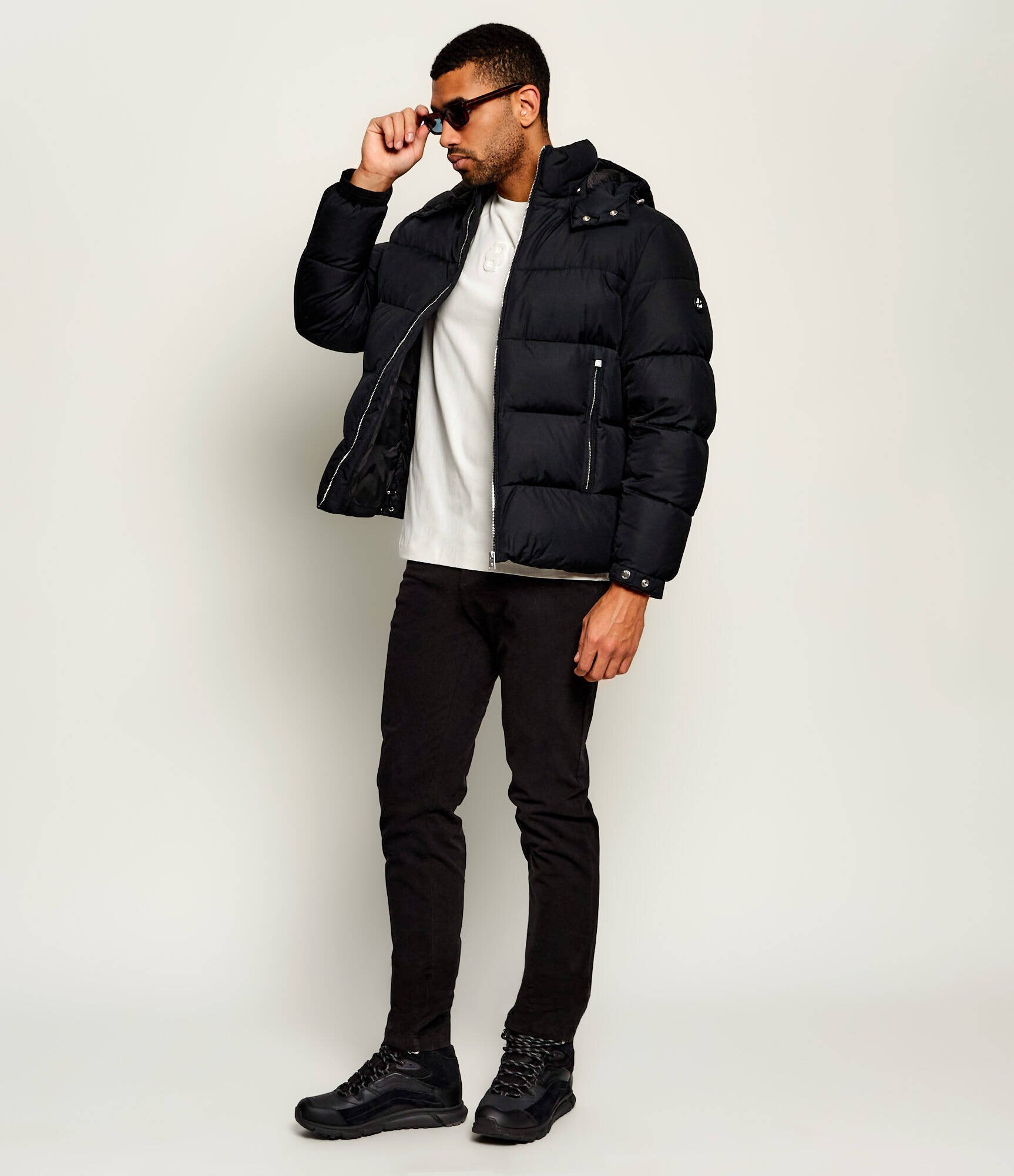 Tommy Hilfiger Ghete de trekking Mix Chukka Runner | piele întoarsă