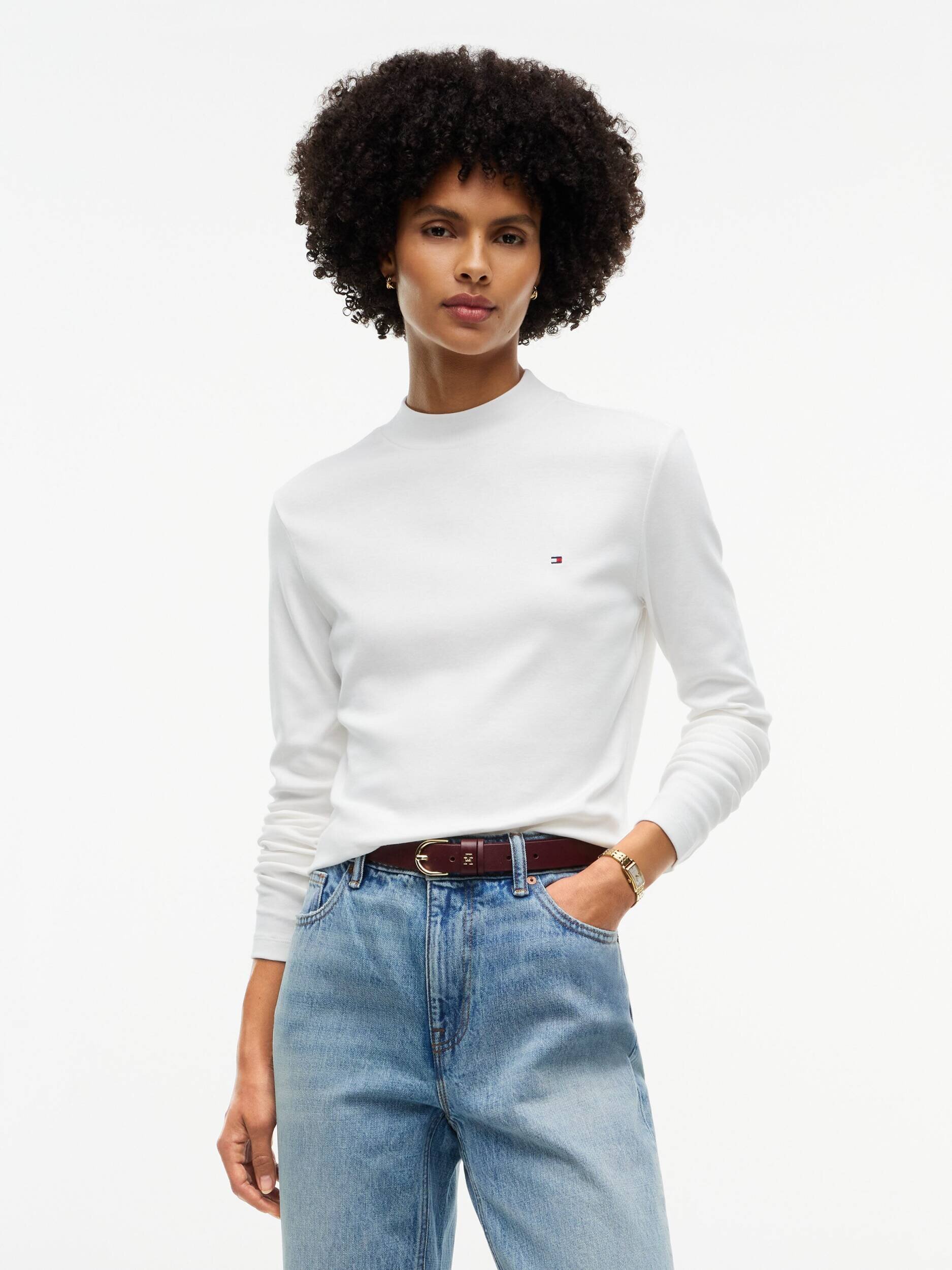 Tommy Hilfiger Guler înalt | Slim Fit
