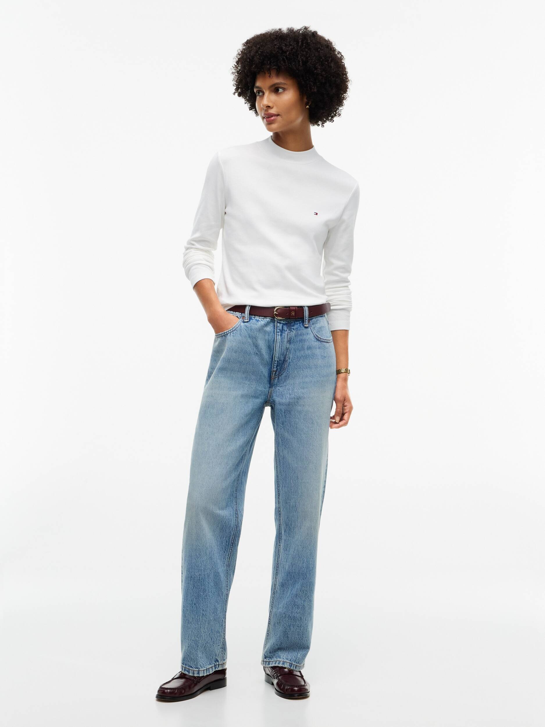 Tommy Hilfiger Guler înalt | Slim Fit