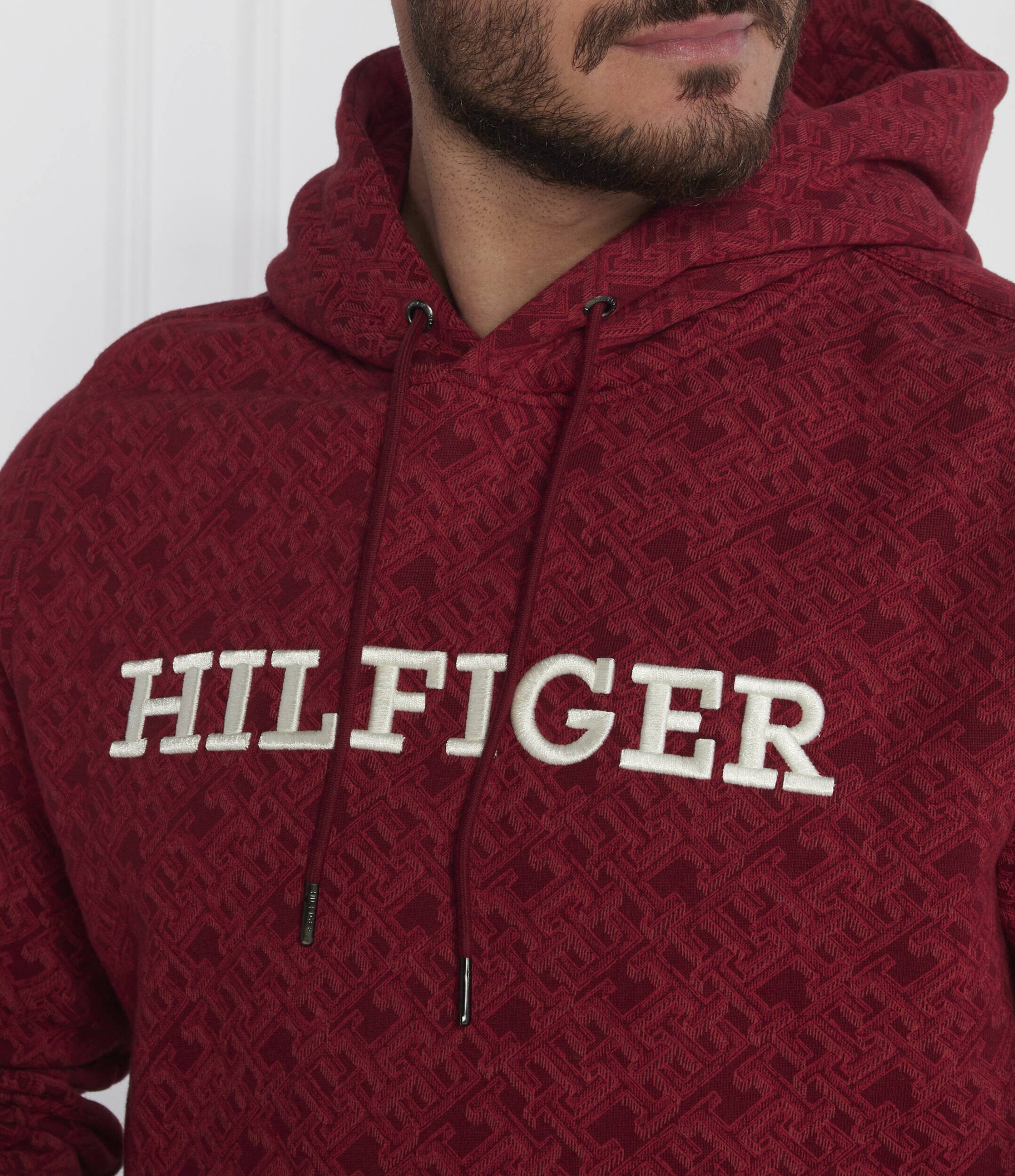 Tommy Hilfiger Hanorac AOP MONOGRAM HOODY | Regular Fit