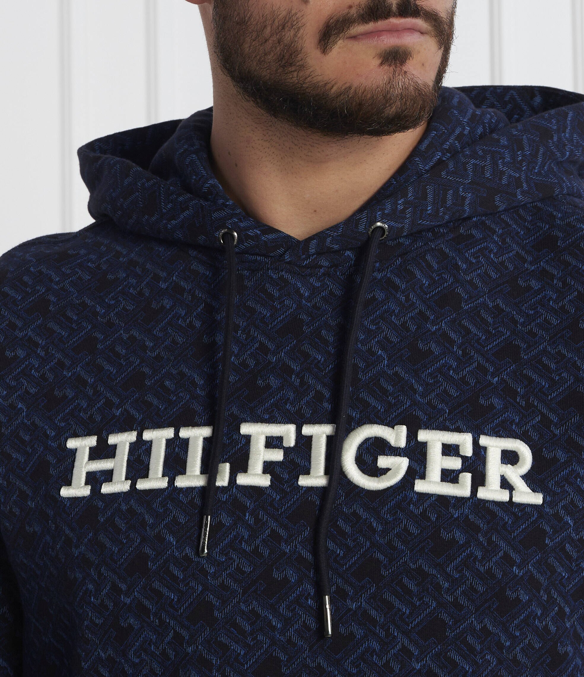 Tommy Hilfiger Hanorac AOP MONOGRAM HOODY | Regular Fit