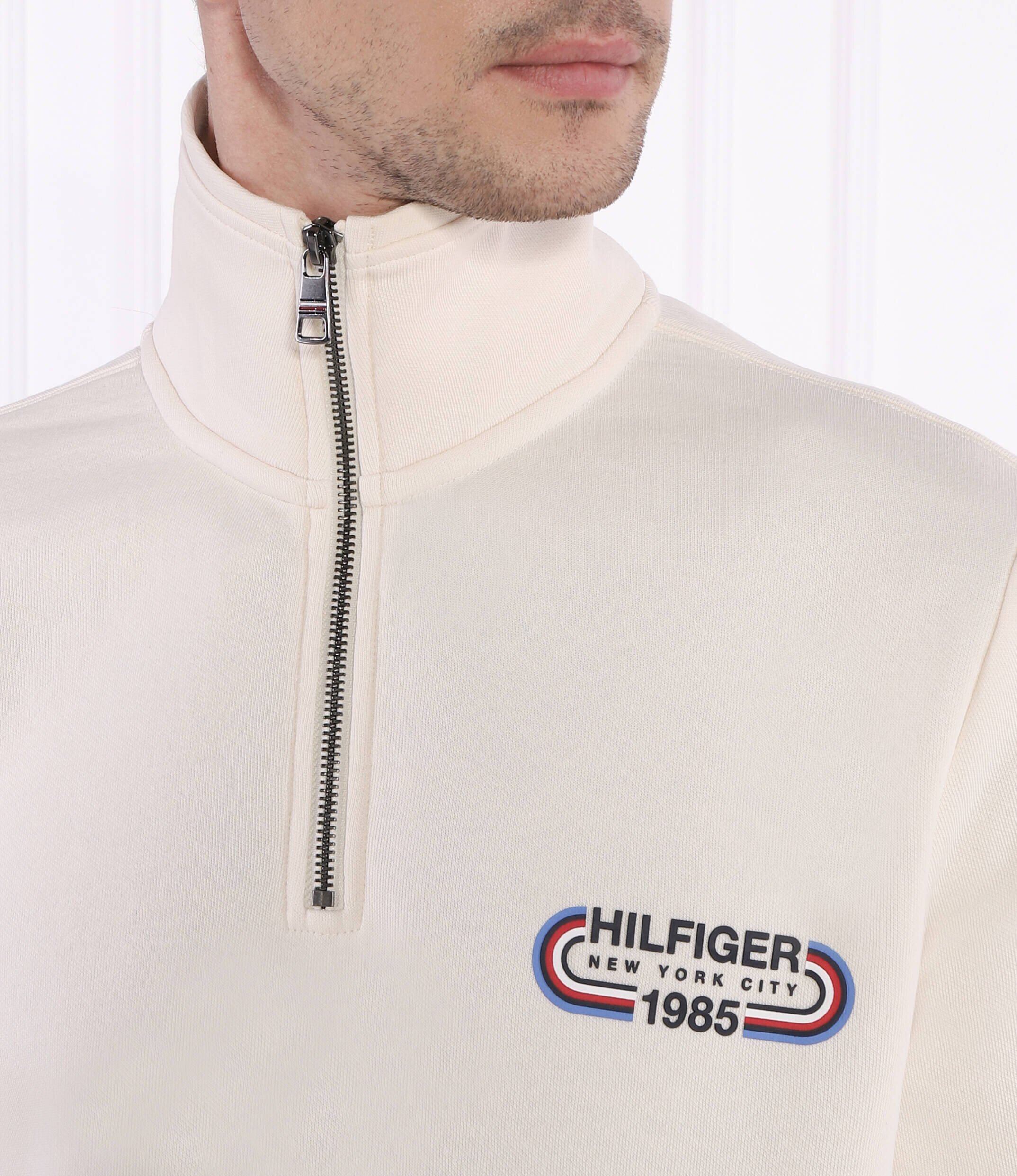 Tommy Hilfiger Hanorac HILFIGER TRACK GRAPHIC HALF ZIP | Regular Fit