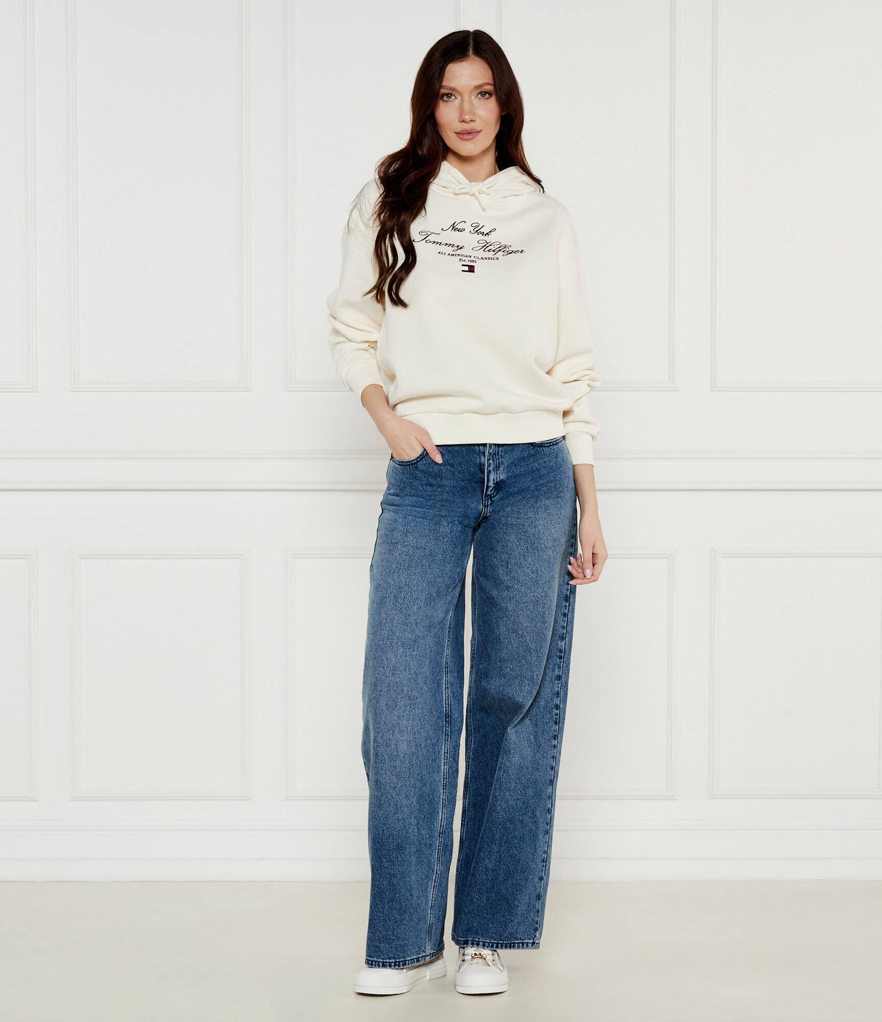 Tommy Hilfiger Hanorac Modern Script Graphic | Regular Fit