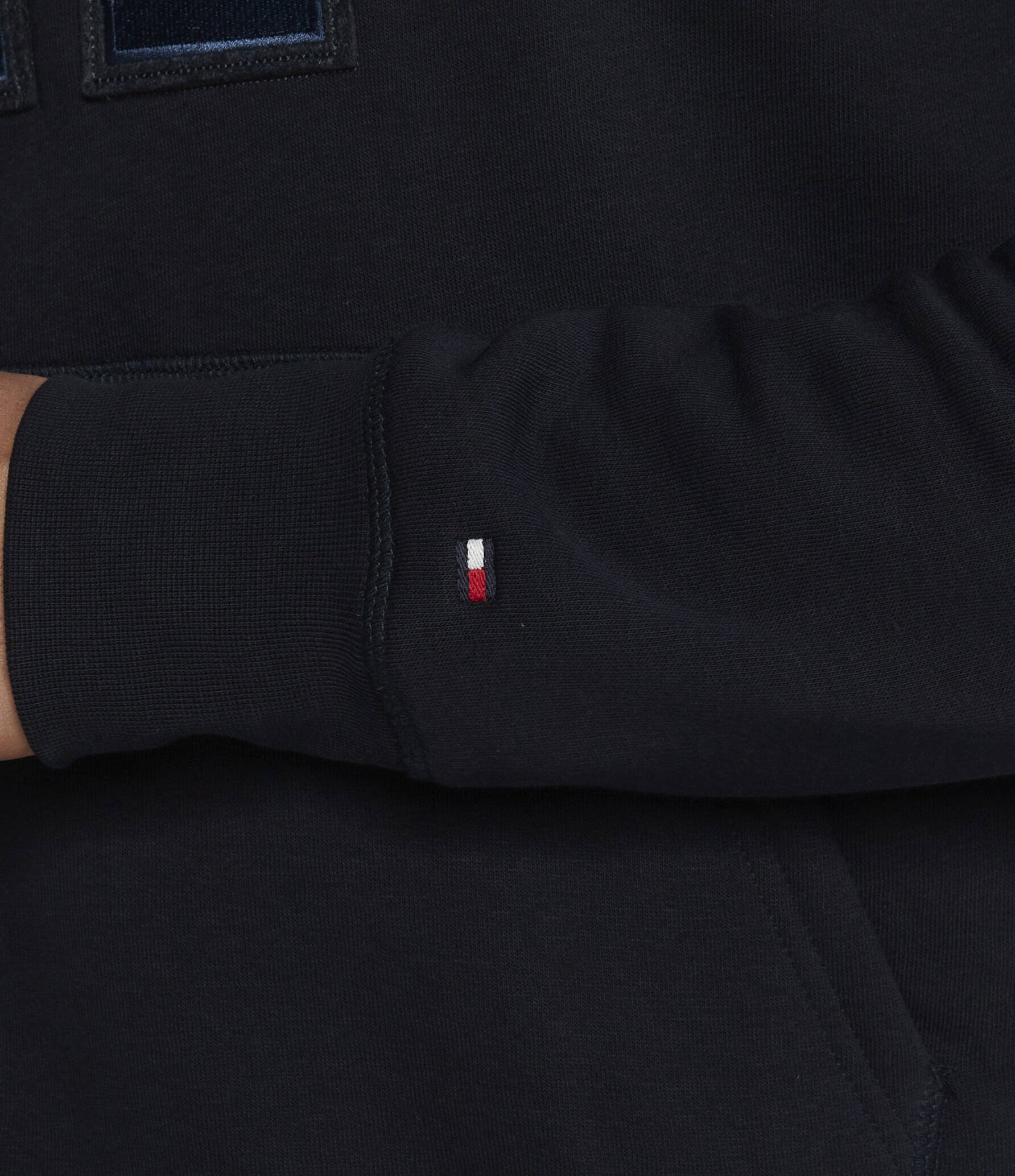 Tommy Hilfiger Hanorac MONOGRAM APPLIQUE HOODY | Regular Fit