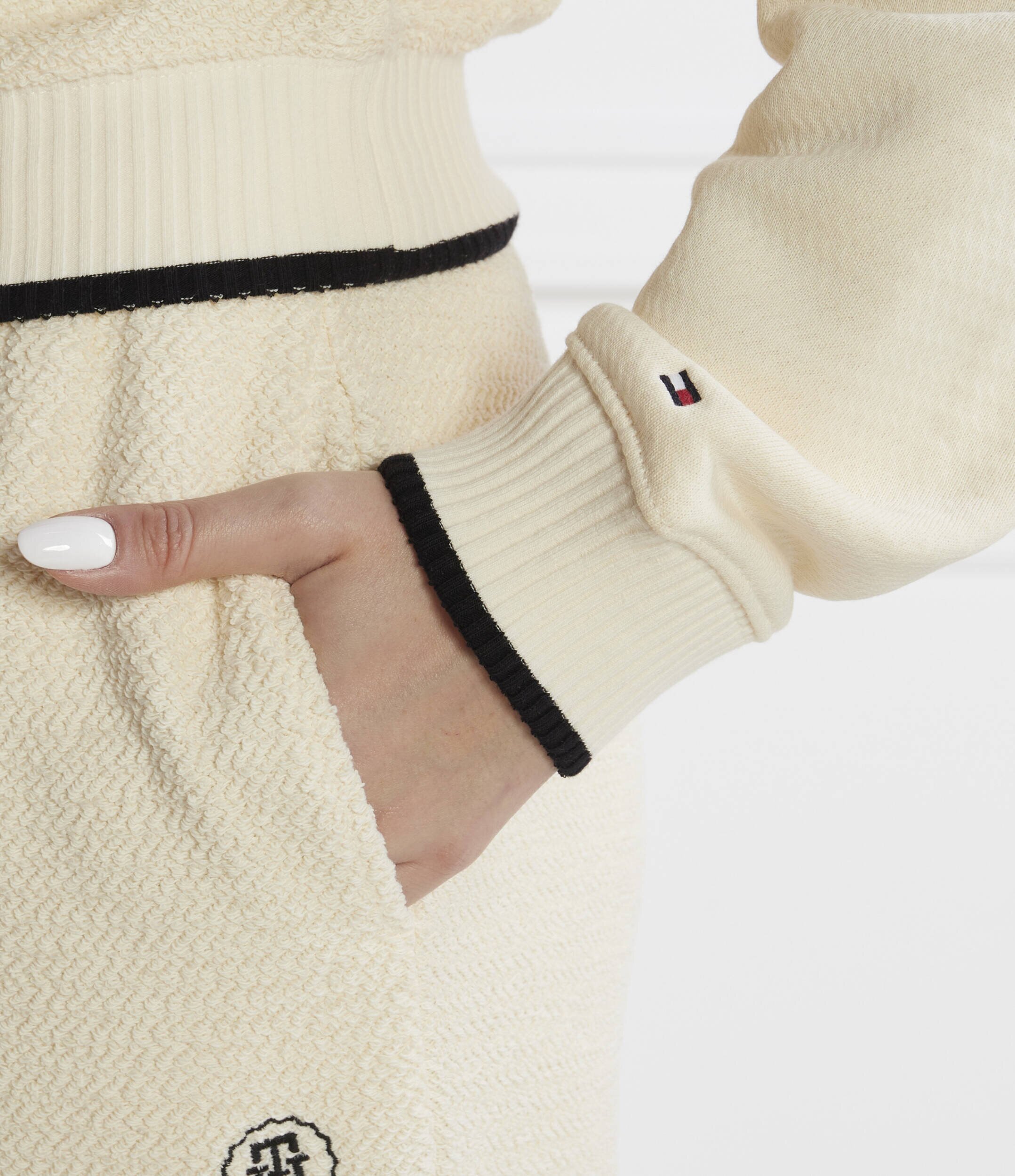 Tommy Hilfiger Hanorac TEXTURE | Cropped Fit
