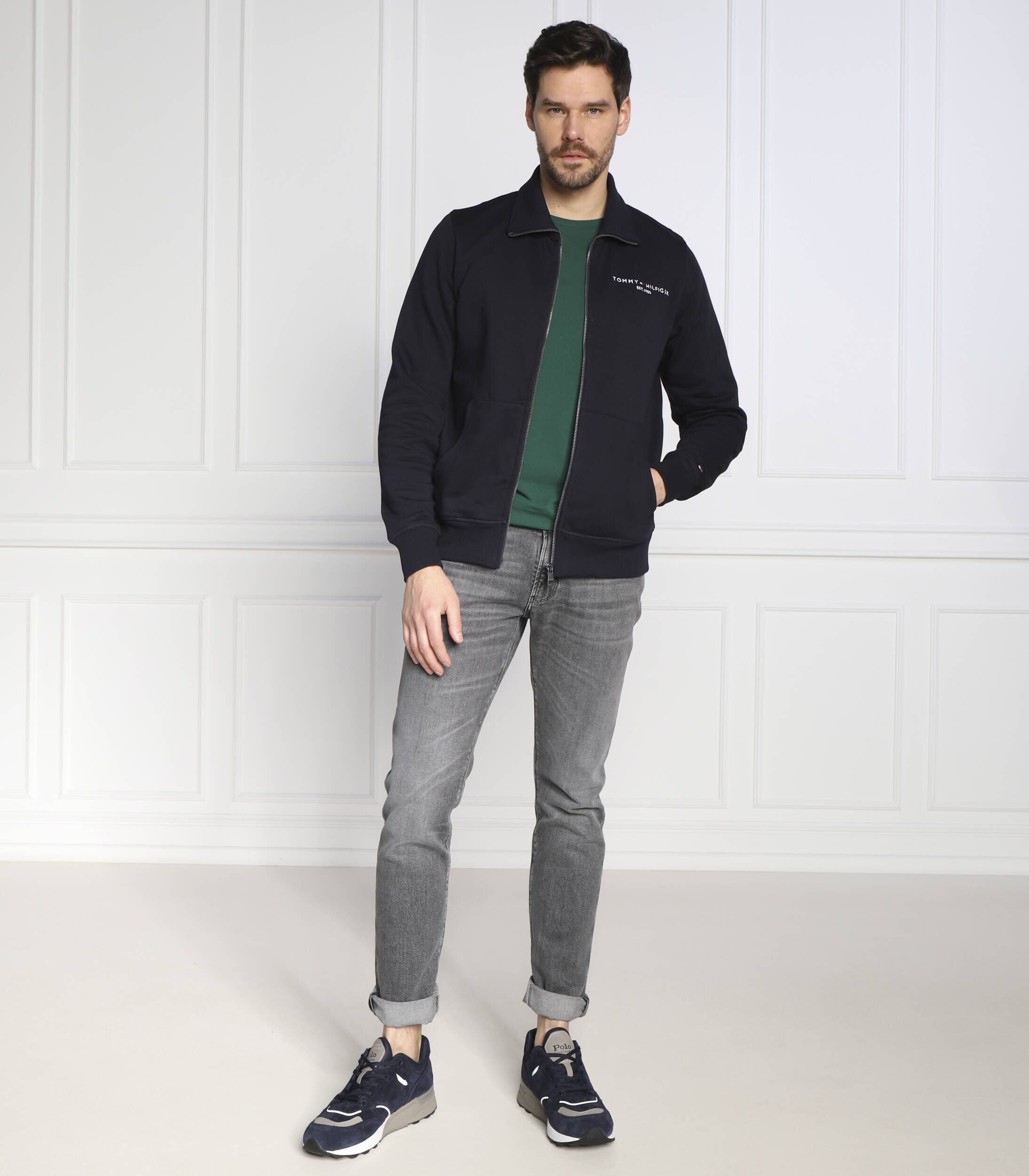 Tommy Hilfiger Hanorac TOMMY LOGO ZIP | Regular Fit