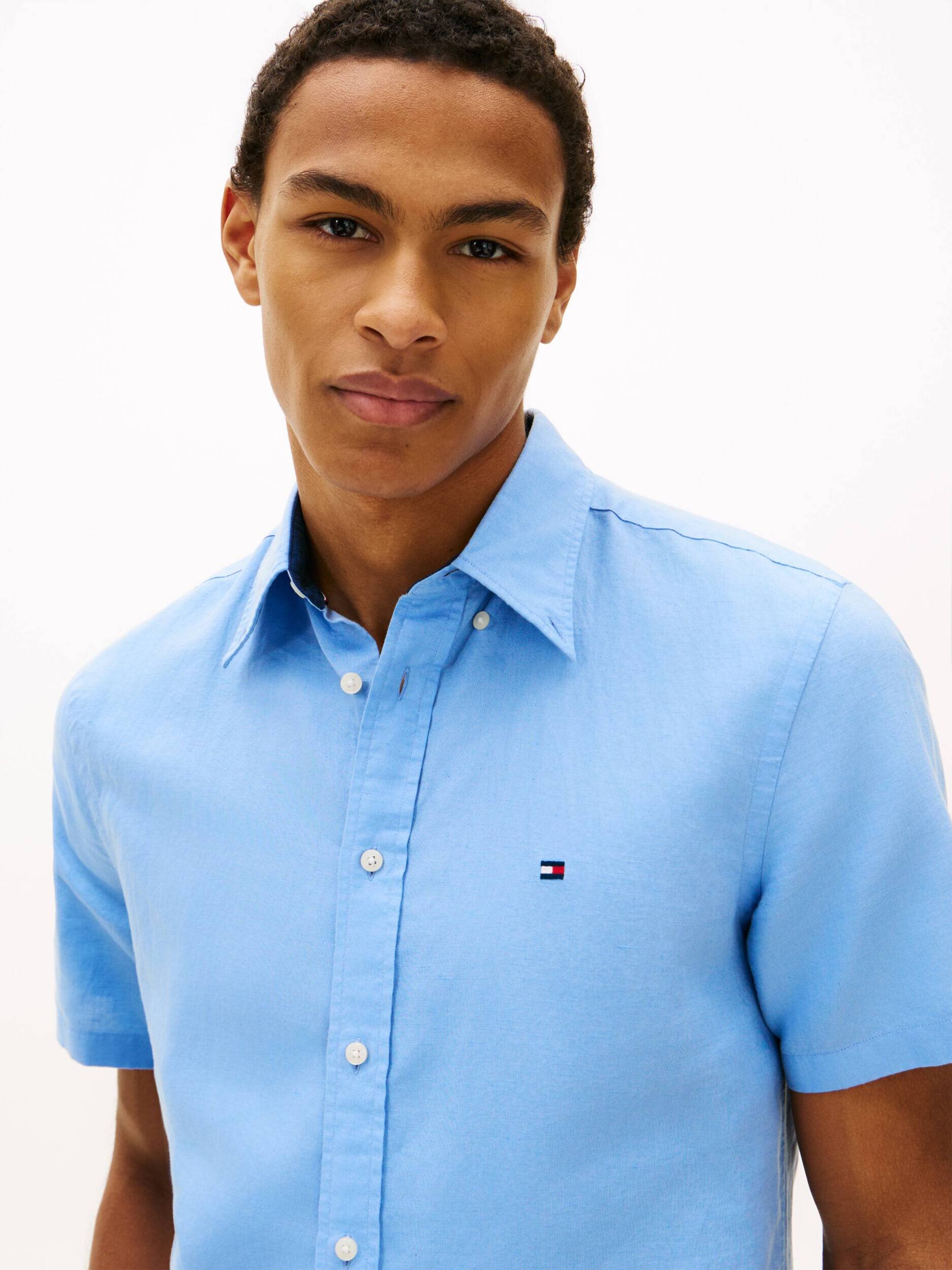 Tommy Hilfiger Koszula | Regular Fit | z dodatkiem lnu