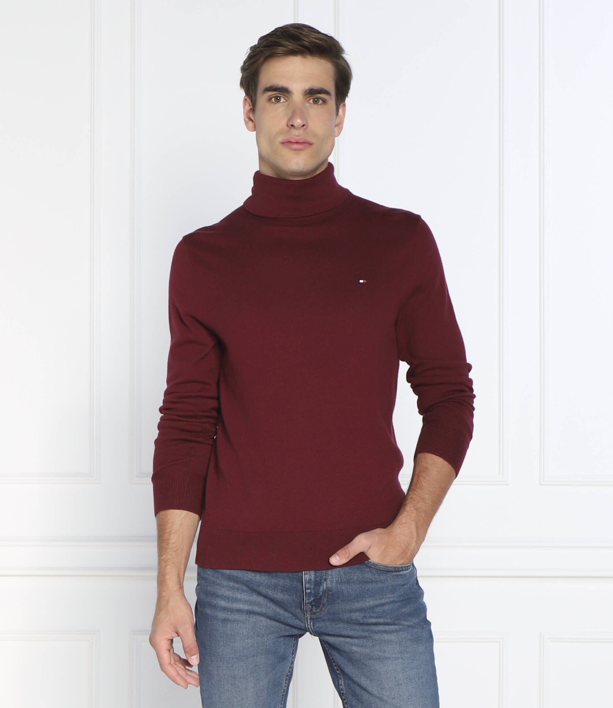 Tommy Hilfiger Maletă | Regular Fit cu adaos de cașmir