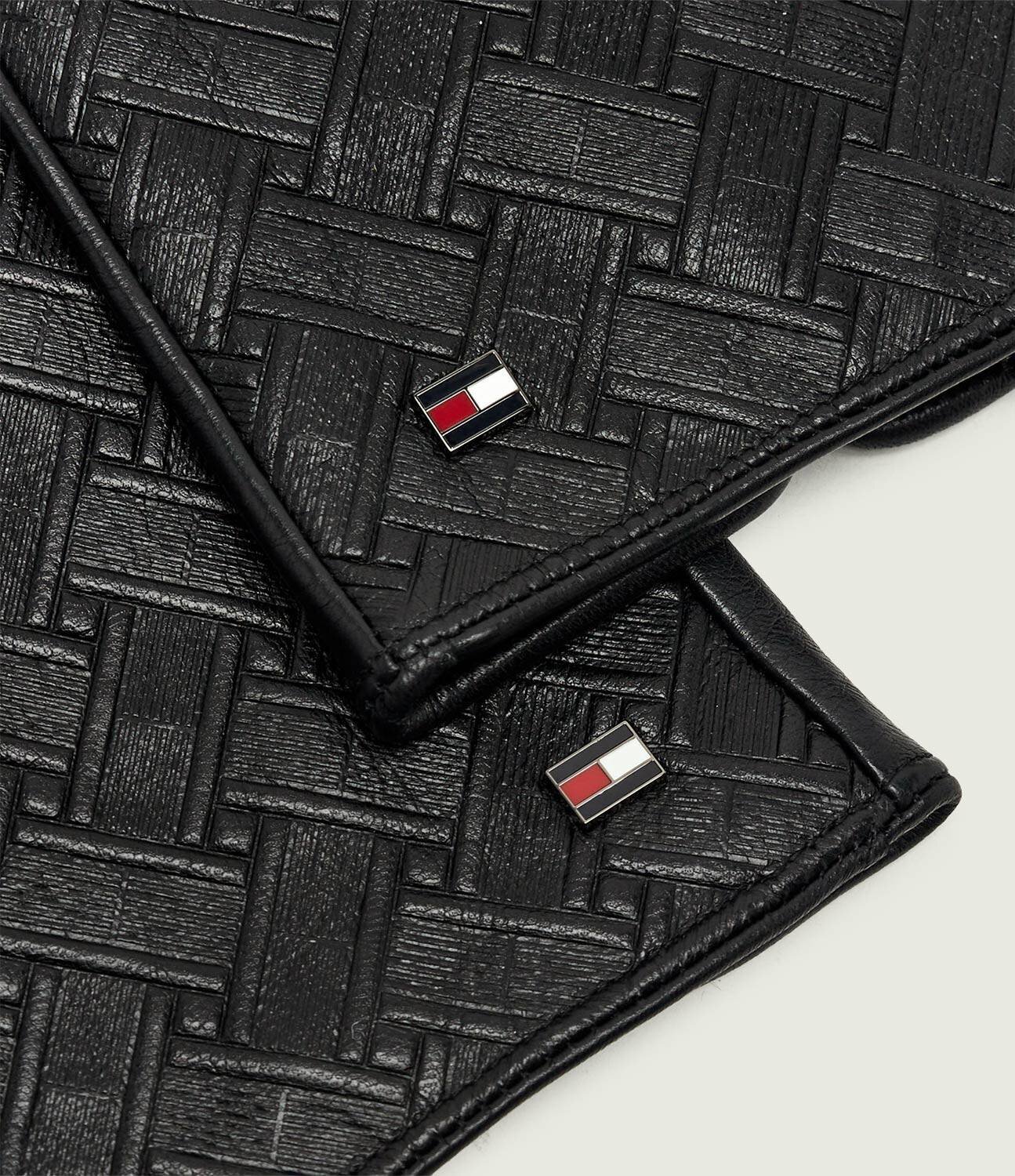 Tommy Hilfiger Mănuși de piele cu adaos de lână