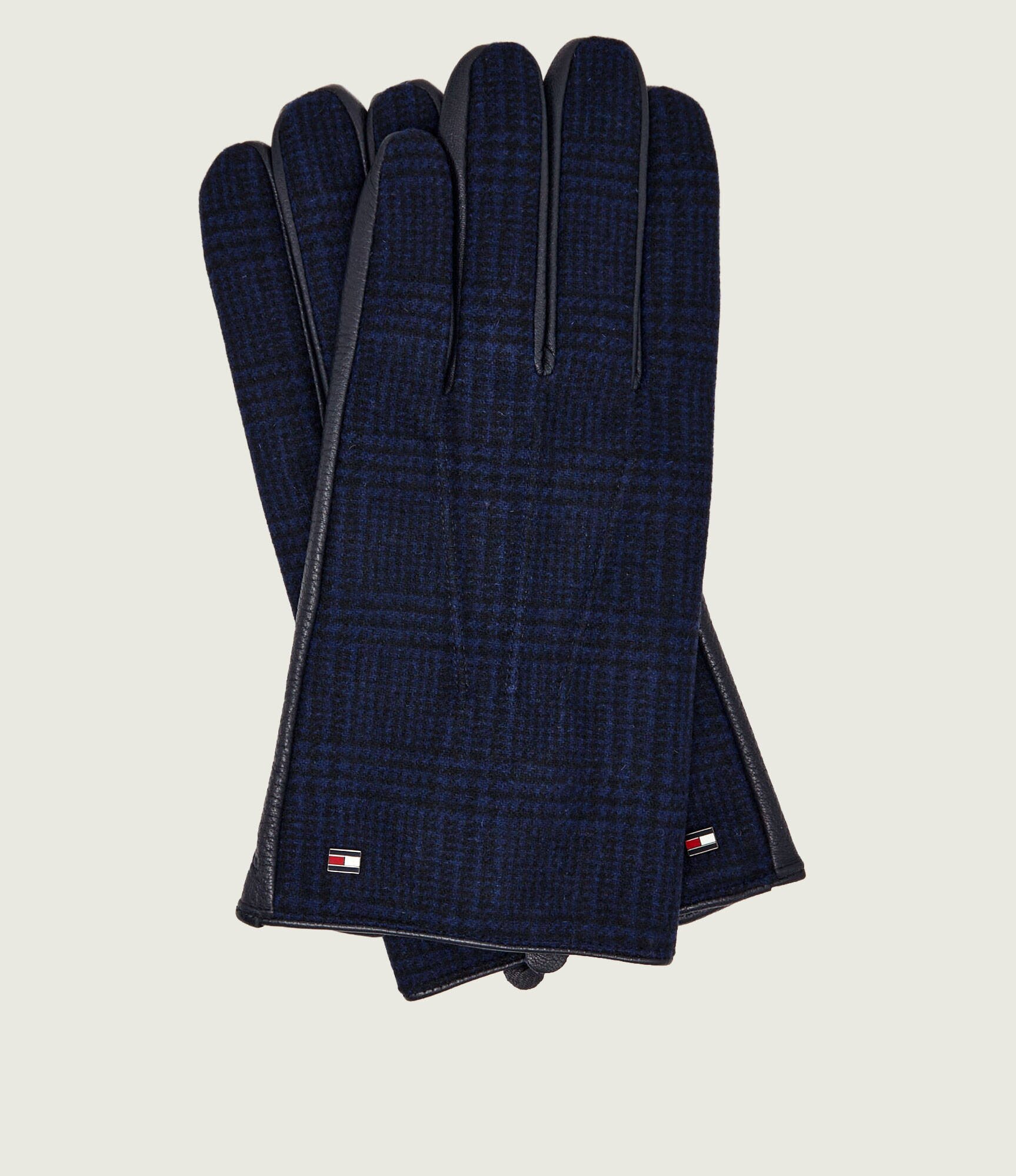 Tommy Hilfiger Mănuși de piele cu adaos de lână