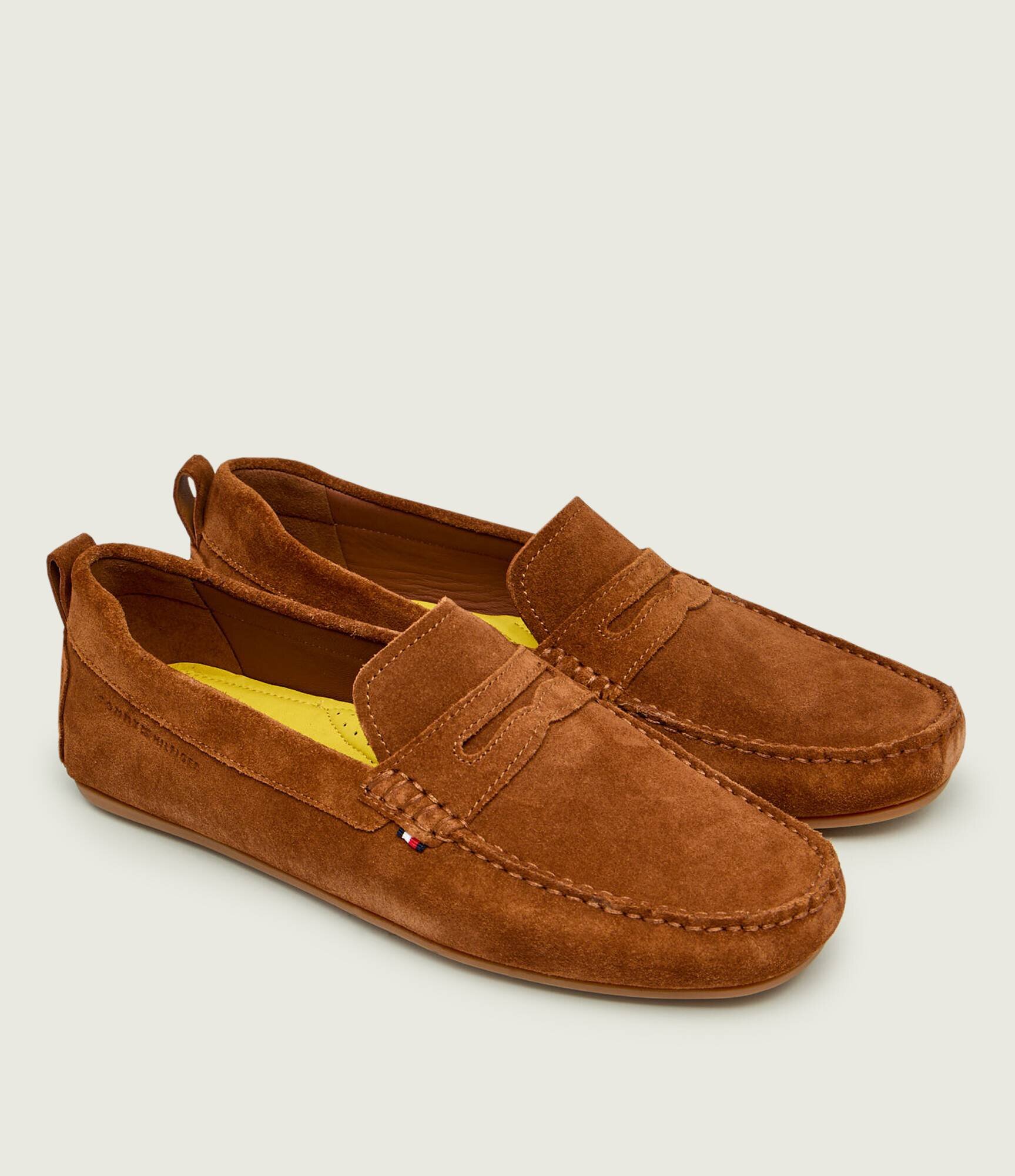 Tommy Hilfiger Mocasini DRIVER | piele întoarsă