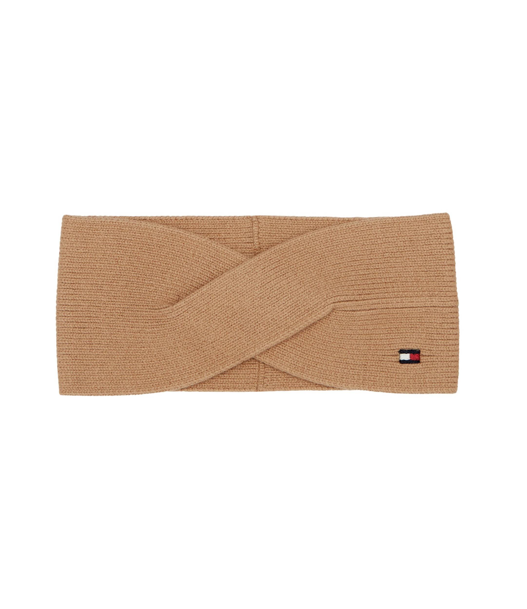 Tommy Hilfiger Opaska ESSENTIAL FLAG cu adaos de cașmir
