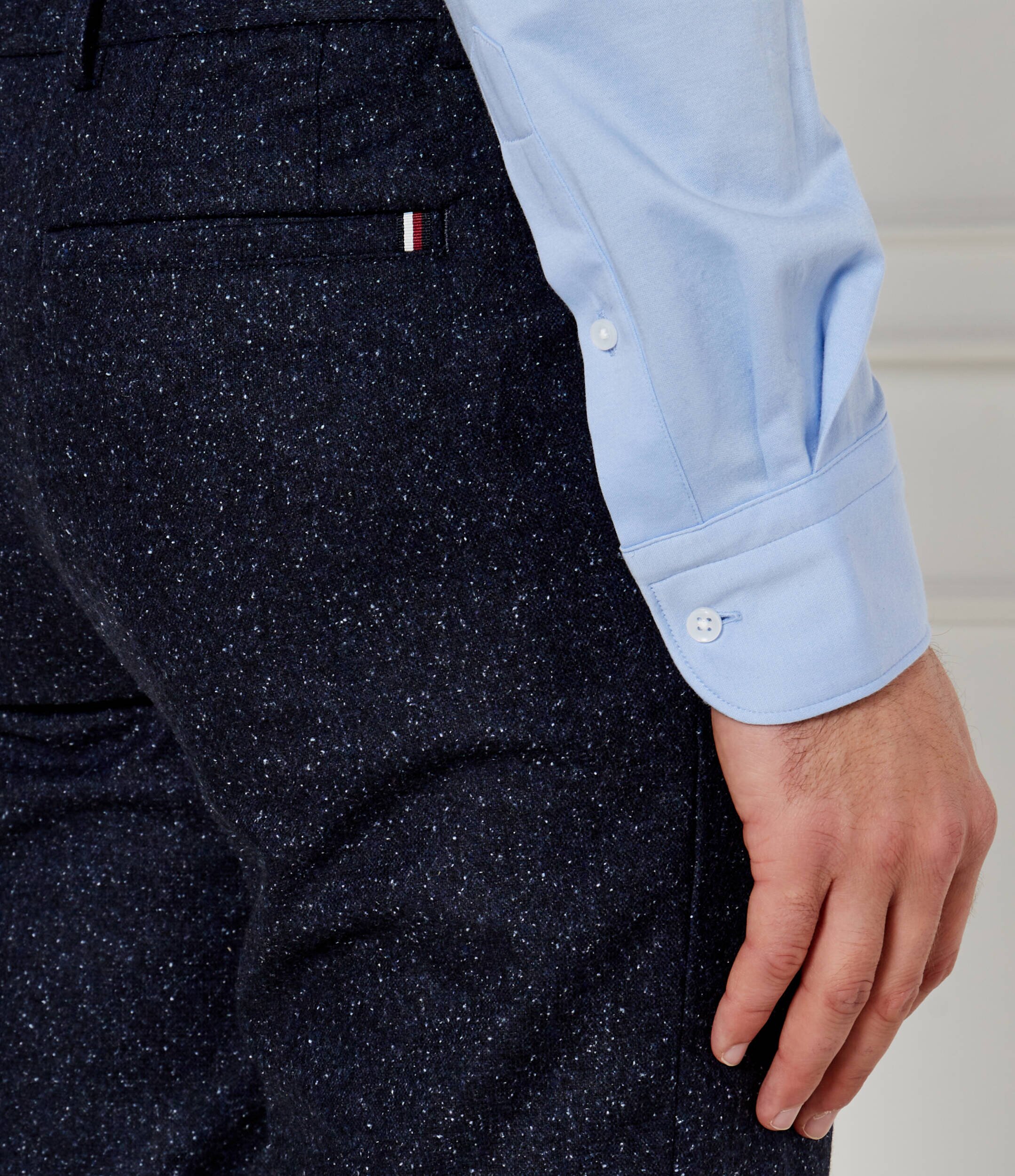 Tommy Hilfiger Pantaloni chino Denton cu adaos de lână | Slim Fit