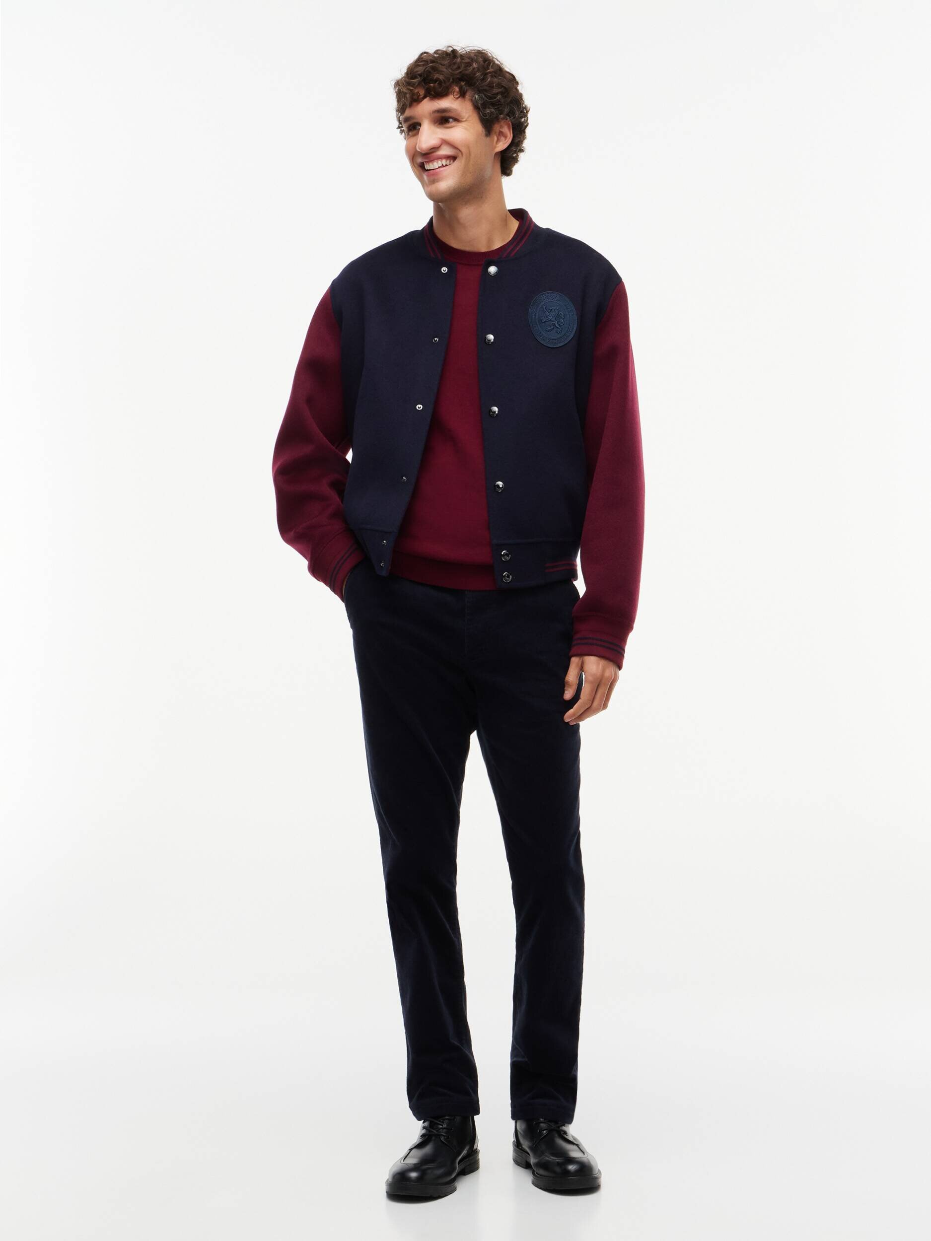Tommy Hilfiger Pantaloni chino Denton | Slim Fit | catifea reiată