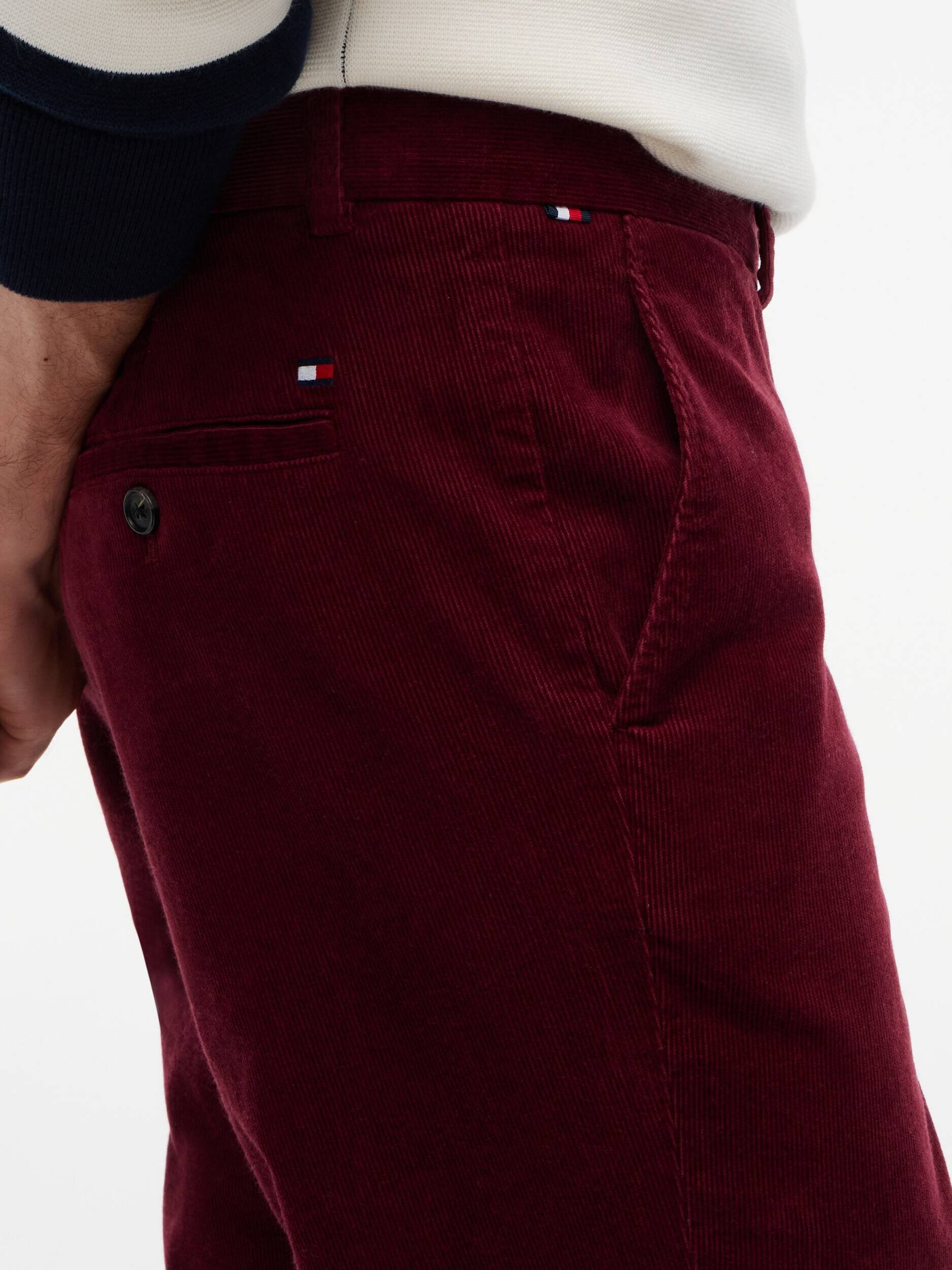 Tommy Hilfiger Pantaloni chino Denton | Slim Fit | catifea reiată