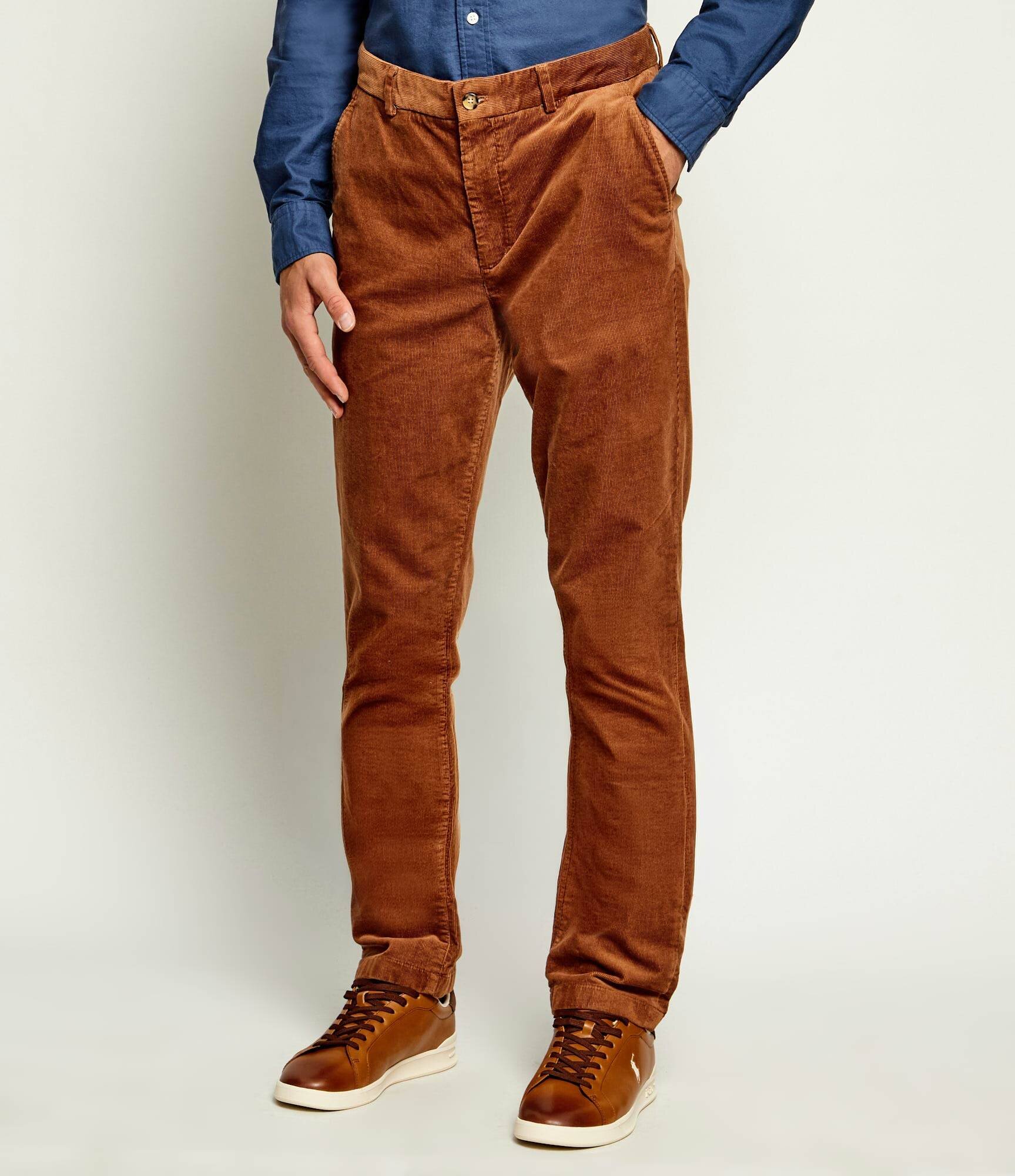 Tommy Hilfiger Pantaloni chino Denton | Slim Fit | catifea reiată
