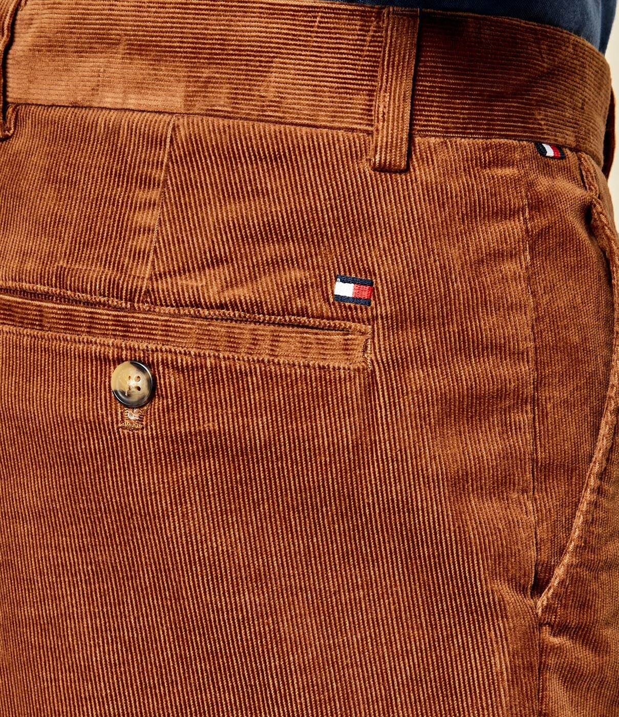 Tommy Hilfiger Pantaloni chino Denton | Slim Fit | catifea reiată