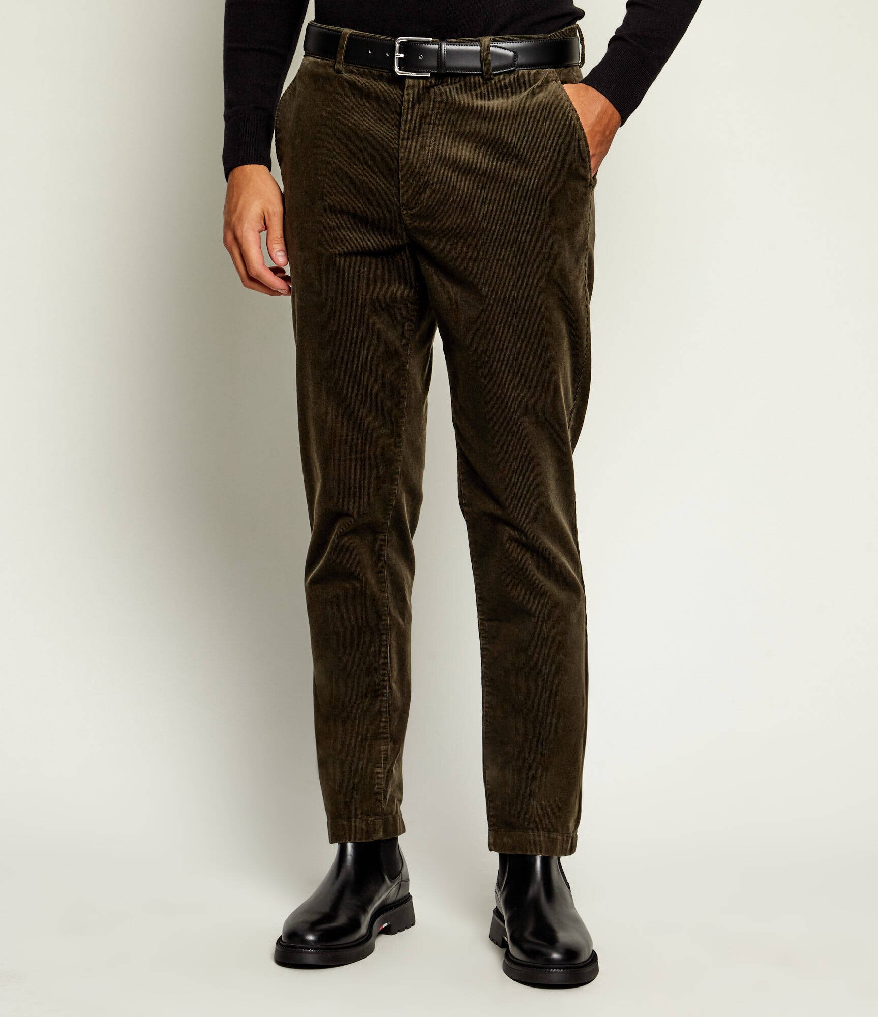 Tommy Hilfiger Pantaloni chino Denton | Slim Fit | catifea reiată