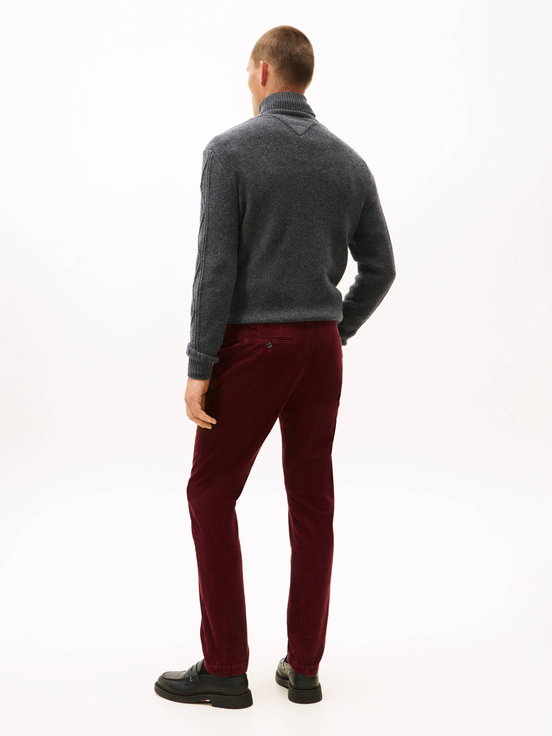 Tommy Hilfiger Pantaloni chino DENTON | Straight fit | catifea reiată