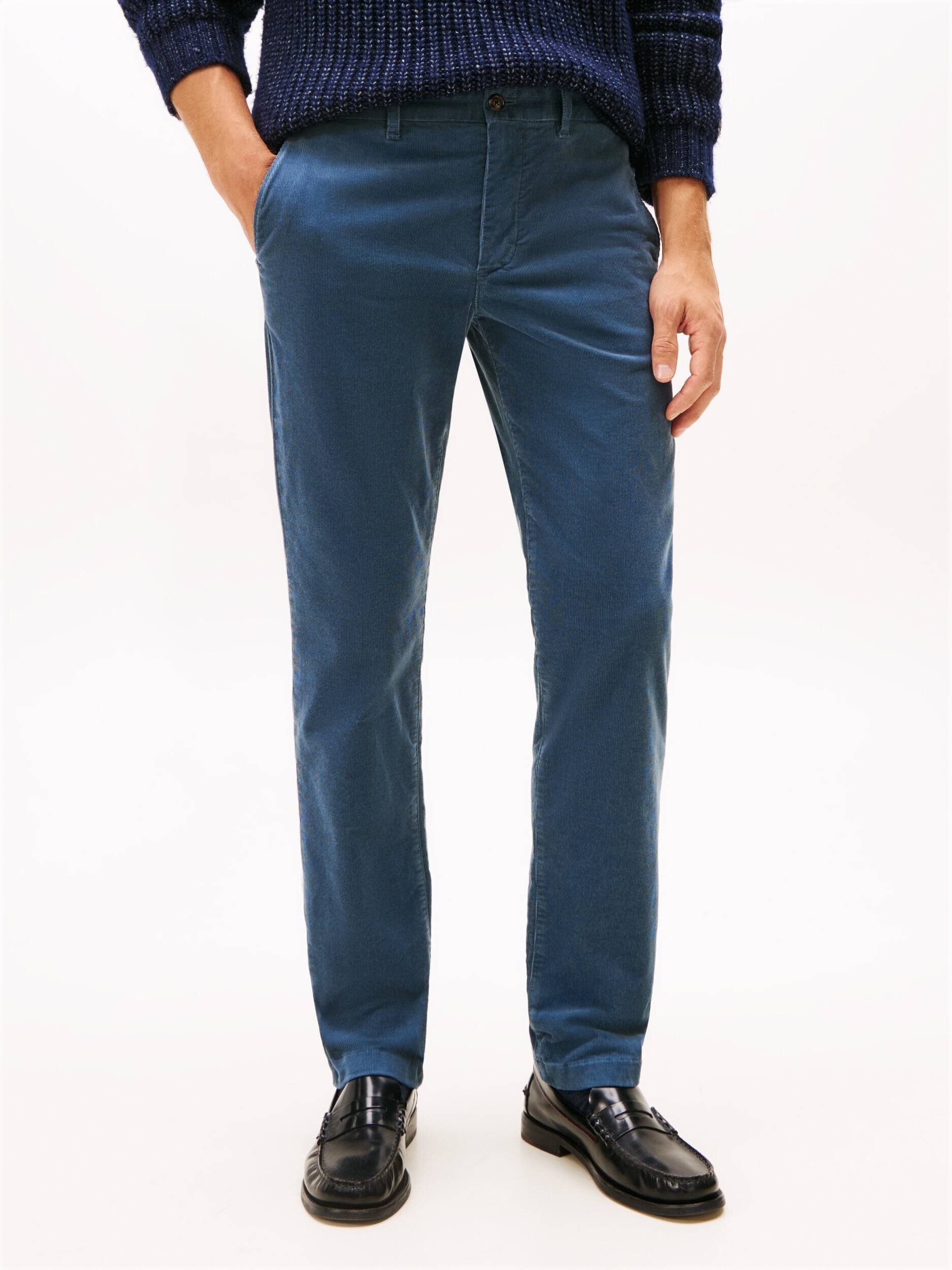 Tommy Hilfiger Pantaloni chino DENTON | Straight fit | catifea reiată