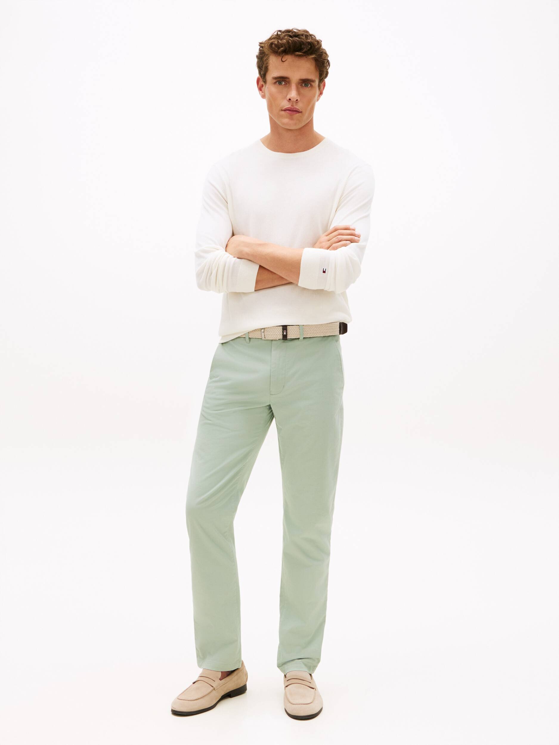 Tommy Hilfiger Pantaloni chino Denton TH x F.C. Liverpool | Straight fit
