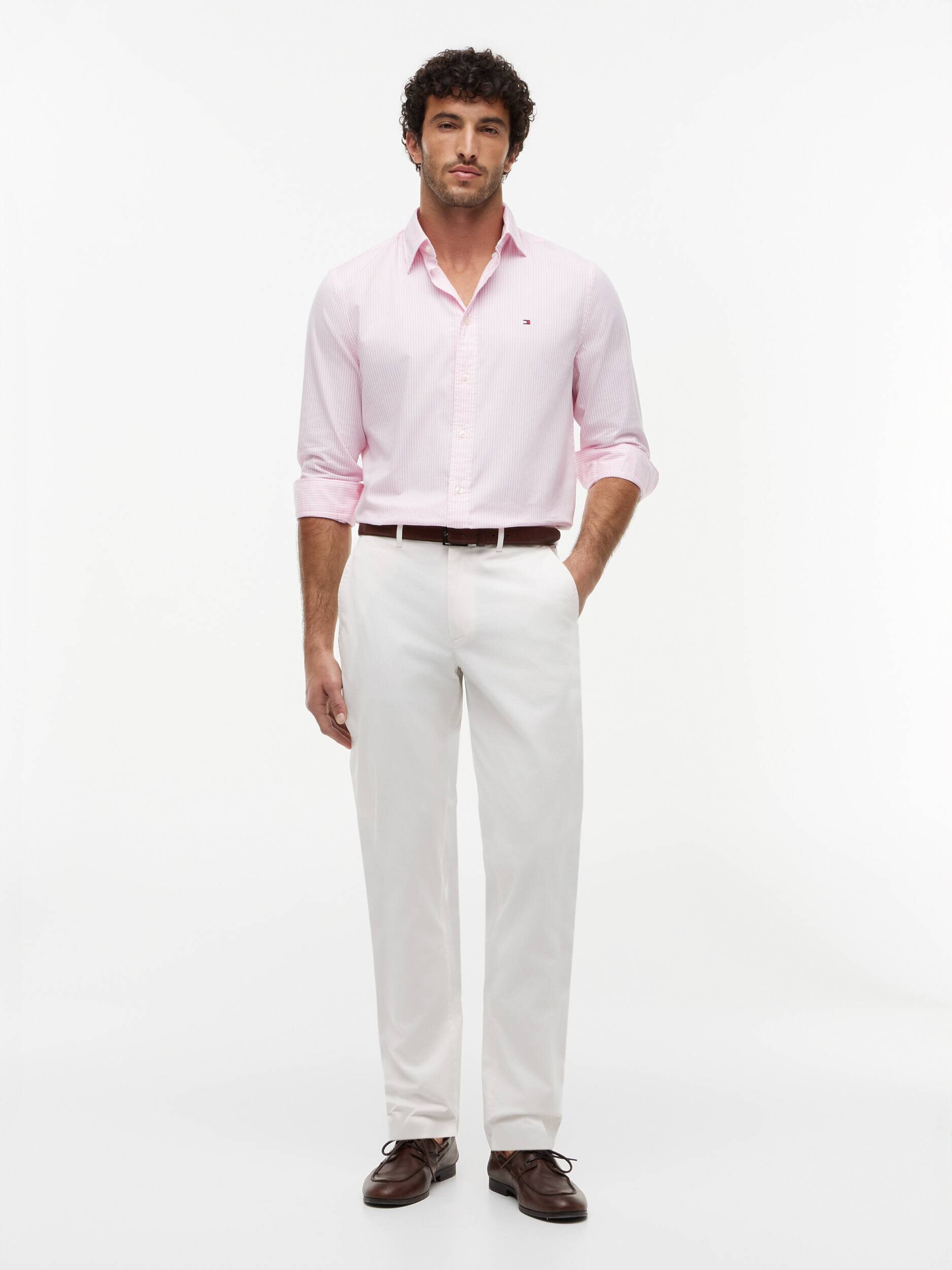 Tommy Hilfiger Pantaloni chino Denton TH x F.C. Liverpool | Straight fit