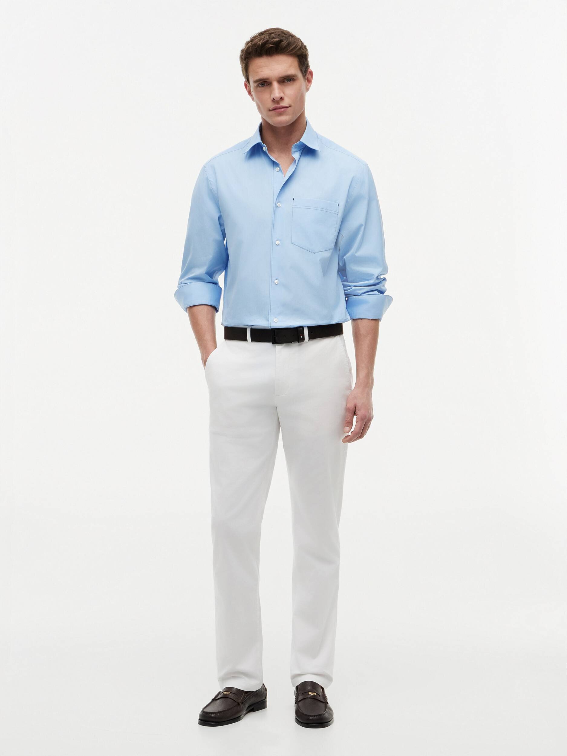 Tommy Hilfiger Pantaloni chino Denton TH x F.C. Liverpool | Straight fit