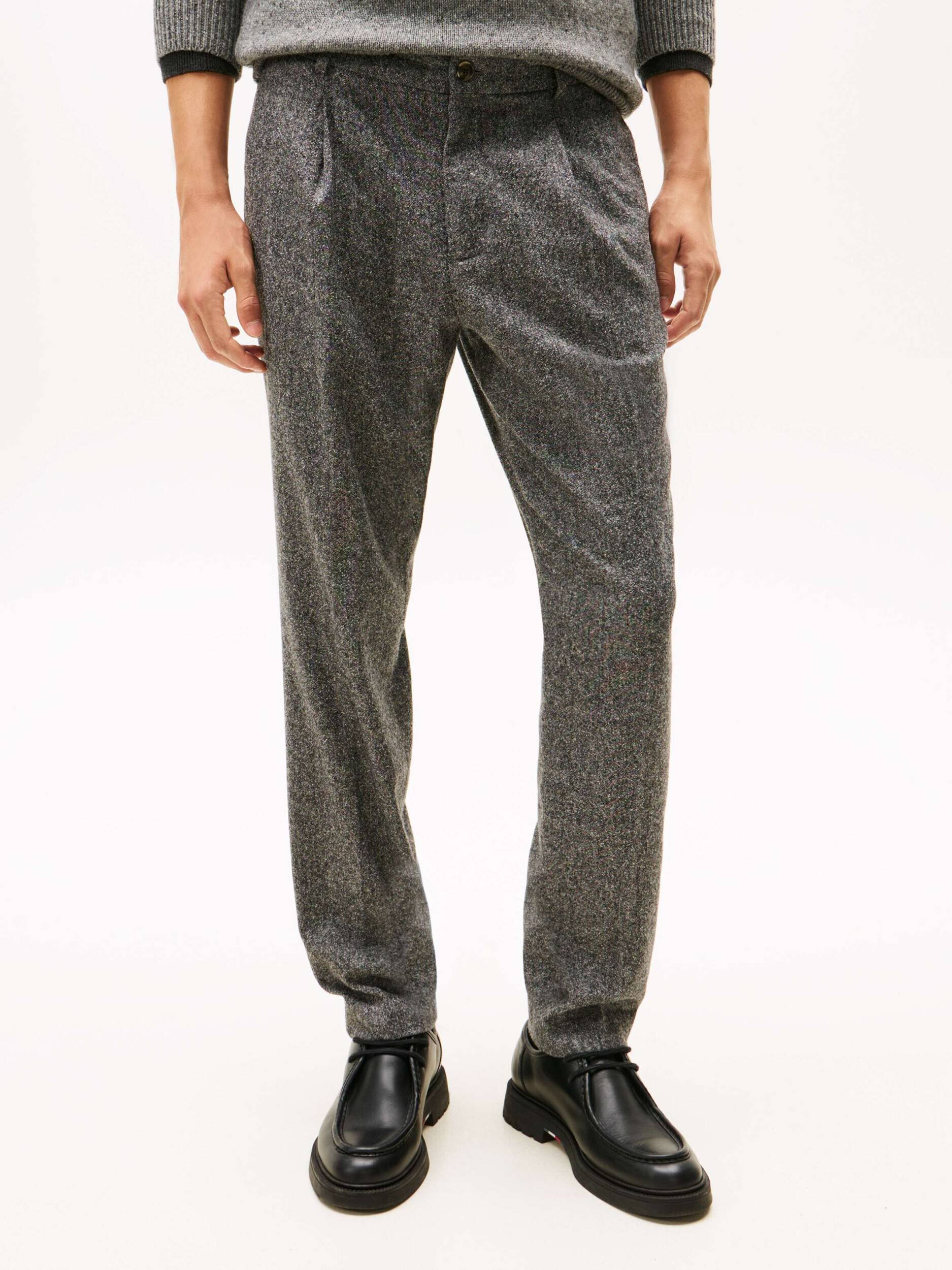 Tommy Hilfiger Pantaloni chino HARLEM | Relaxed fit cu adaos de lână