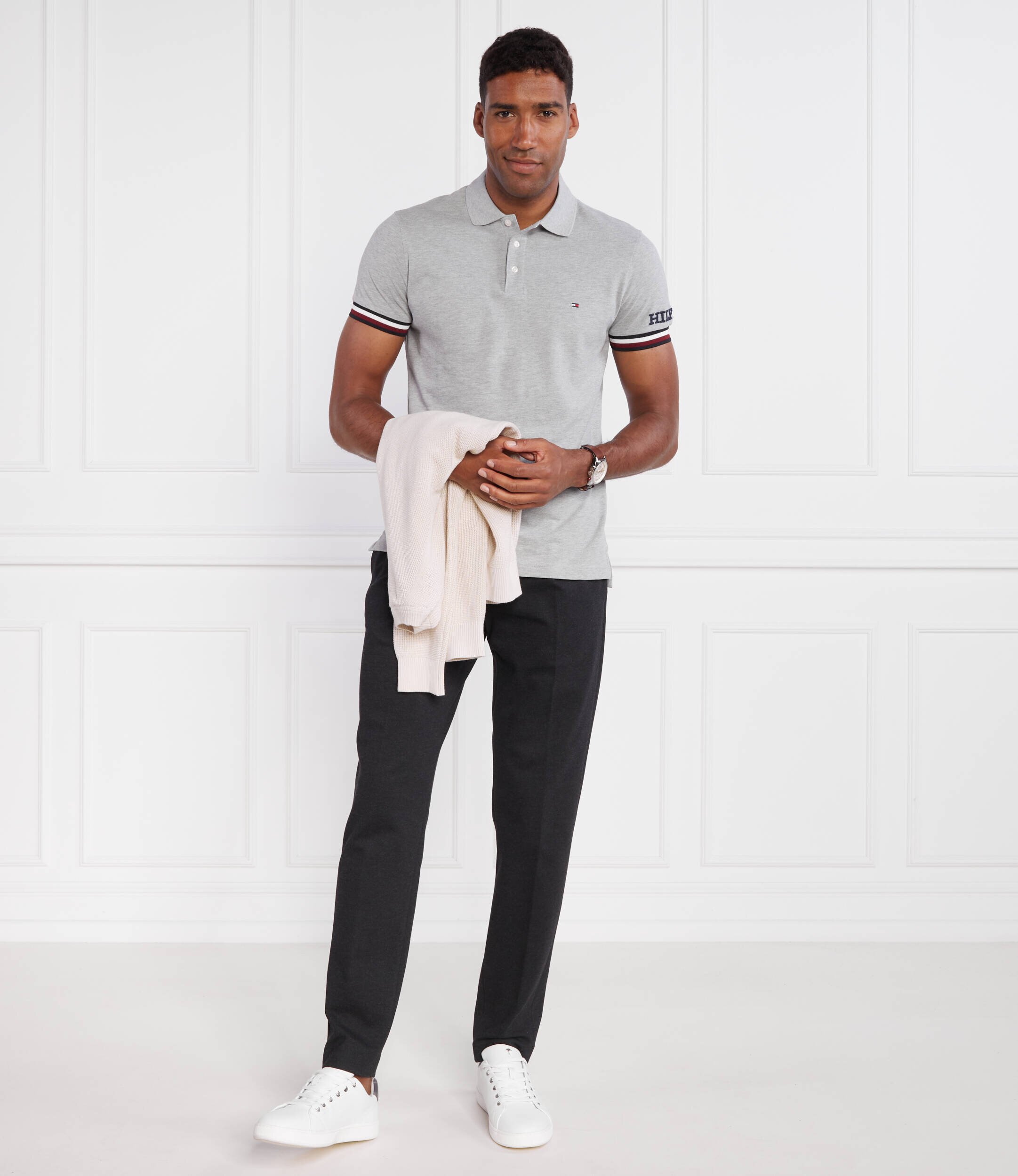 Tommy Hilfiger Pantaloni HAMPTON PUNTO MILANO | Regular Fit