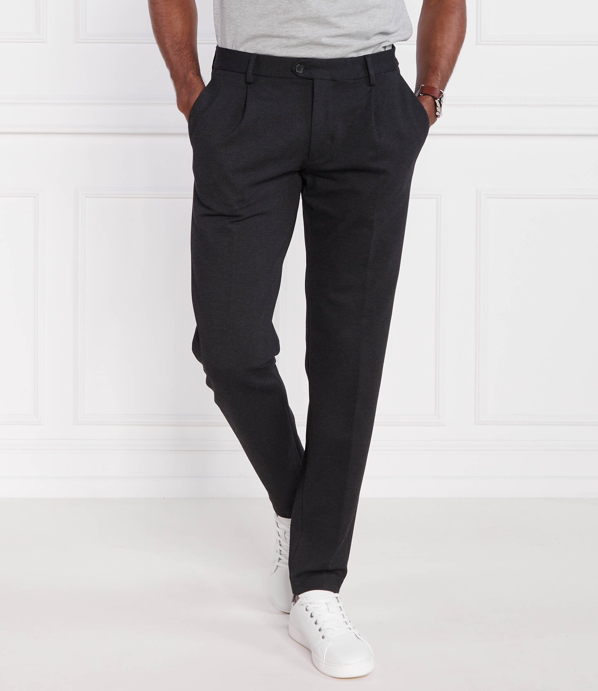 Tommy Hilfiger Pantaloni HAMPTON PUNTO MILANO | Regular Fit