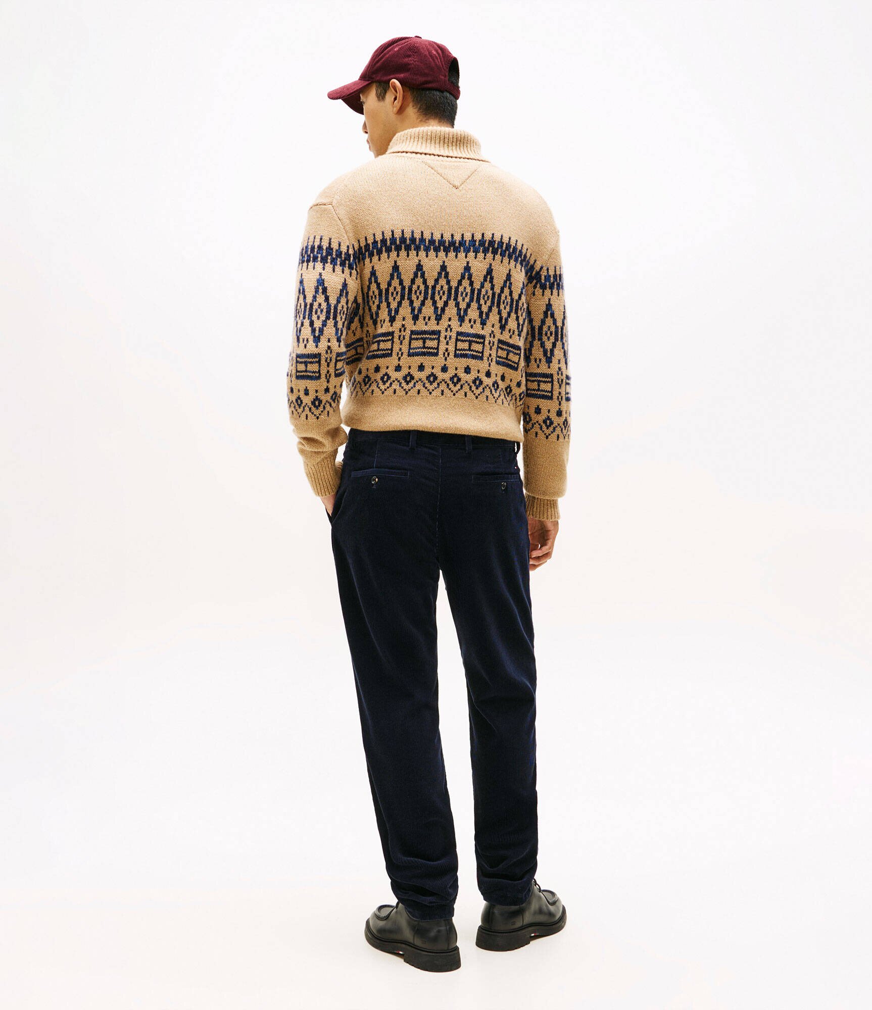 Tommy Hilfiger Pantaloni HARLEM | Relaxed fit | catifea reiată