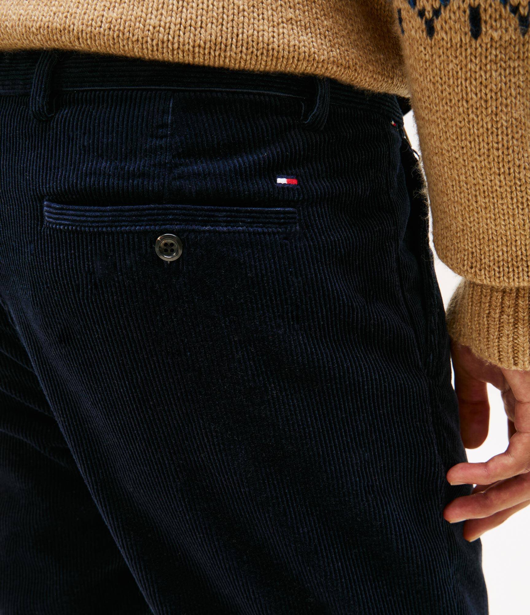 Tommy Hilfiger Pantaloni HARLEM | Relaxed fit | catifea reiată