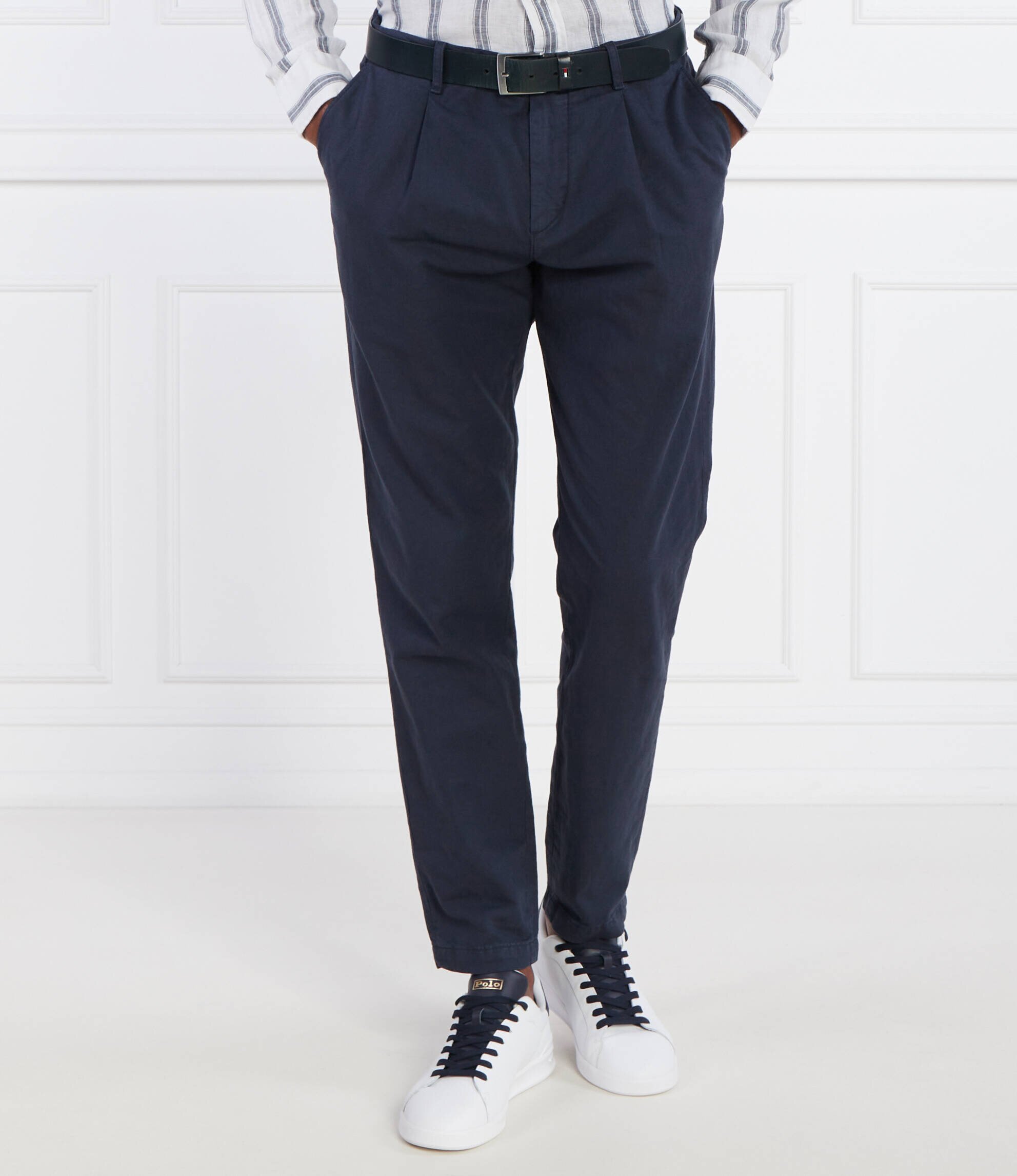 Tommy Hilfiger Pantaloni HARLEM | Slim Fit | cu adaos de in