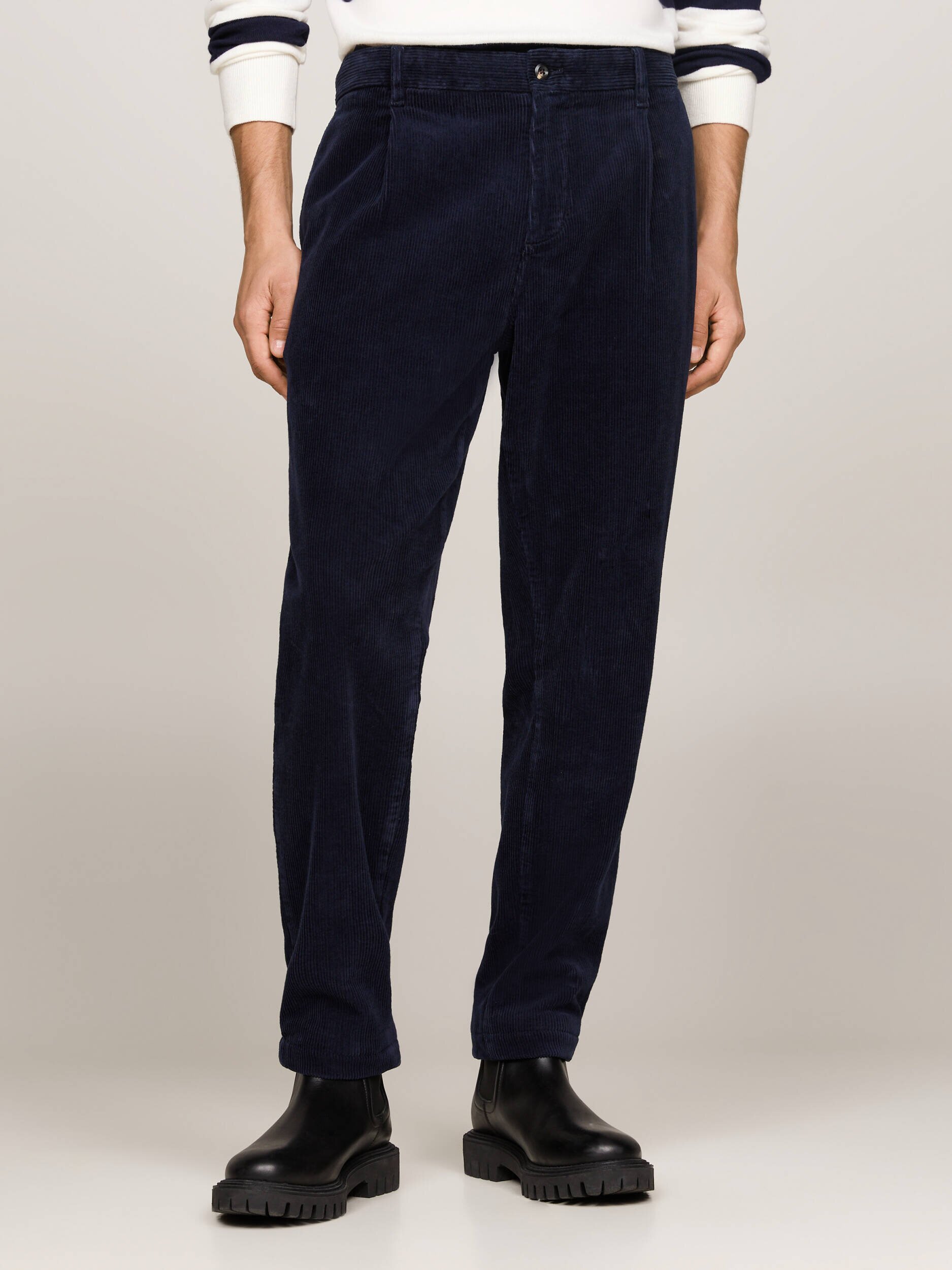Tommy Hilfiger Pantaloni | Relaxed fit | catifea reiată