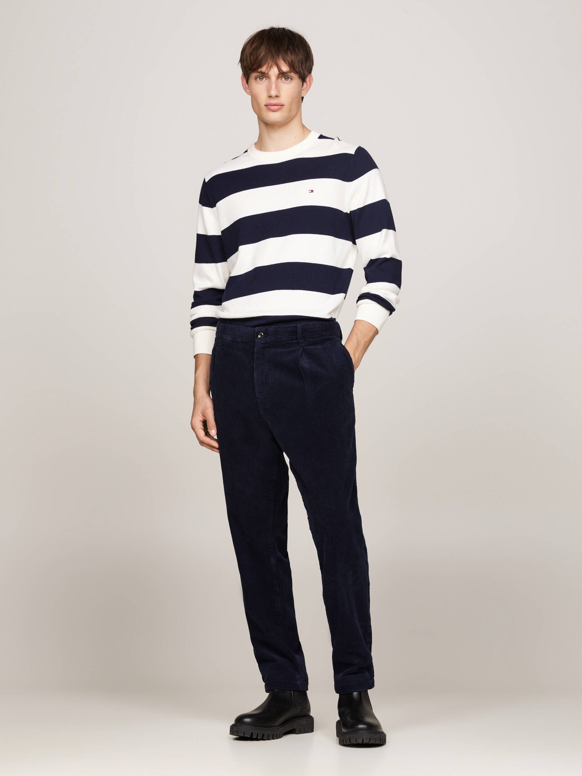 Tommy Hilfiger Pantaloni | Relaxed fit | catifea reiată