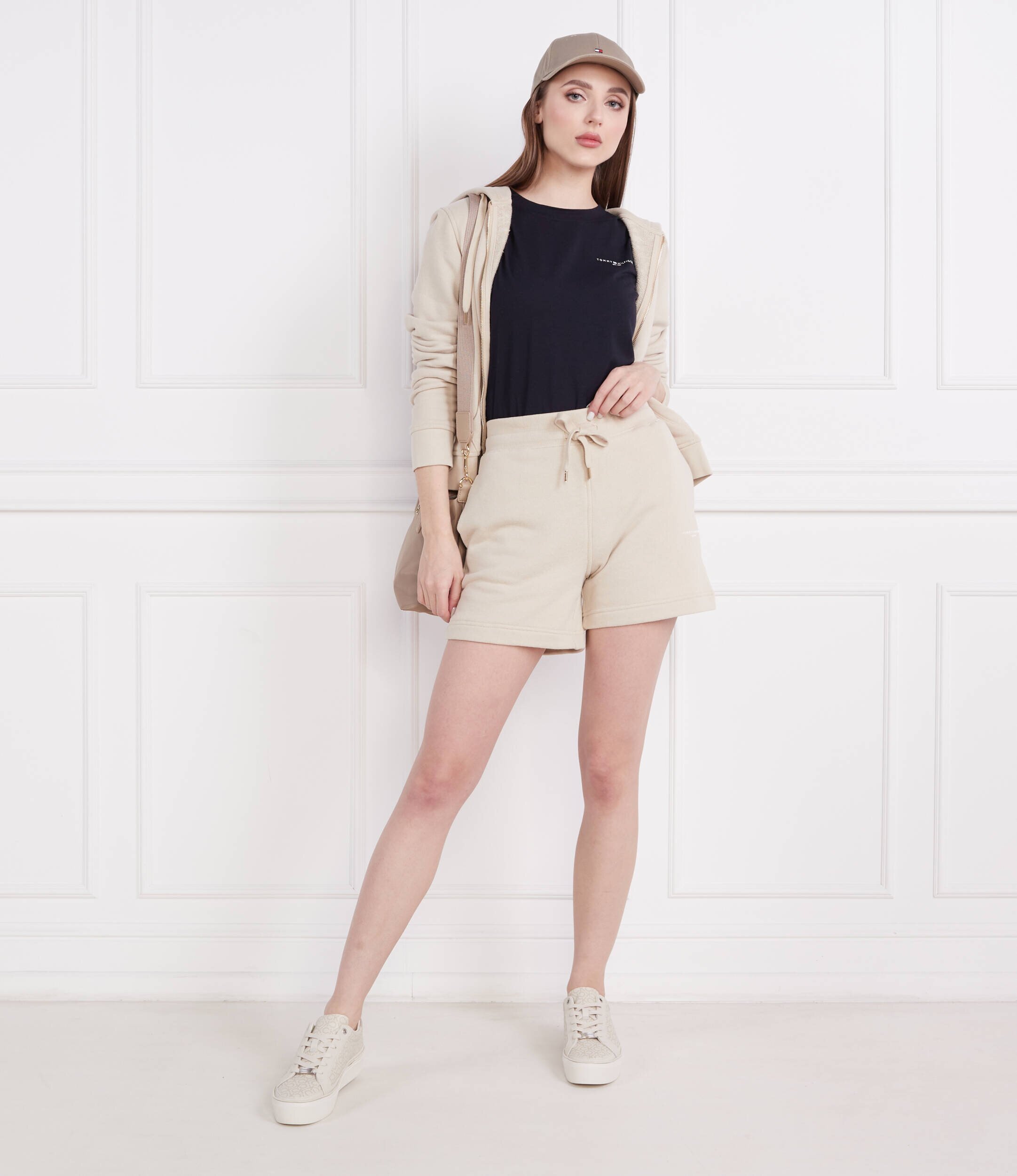 Tommy Hilfiger Pantaloni scurți 1985 MINI CORP LOGO TERRY SHORTS | Regular Fit