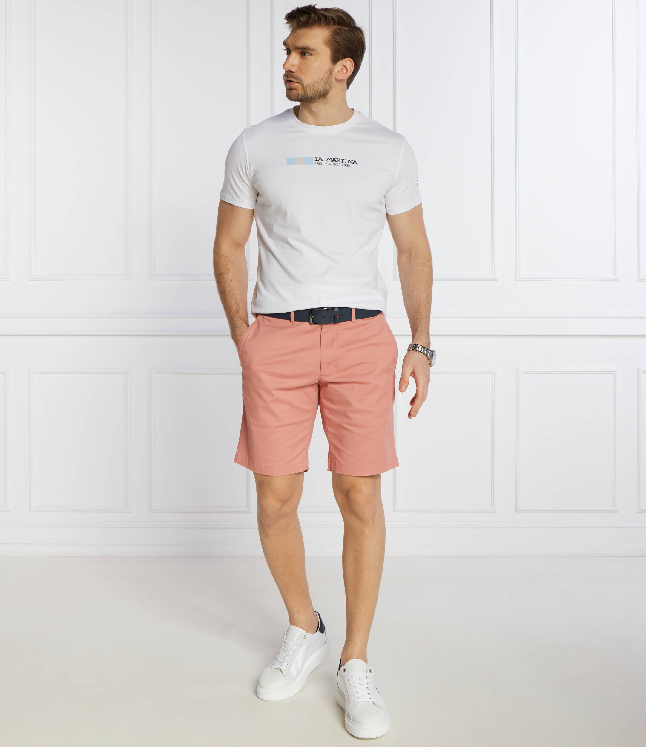 Tommy Hilfiger Pantaloni scurți chino 1985 | Slim Fit