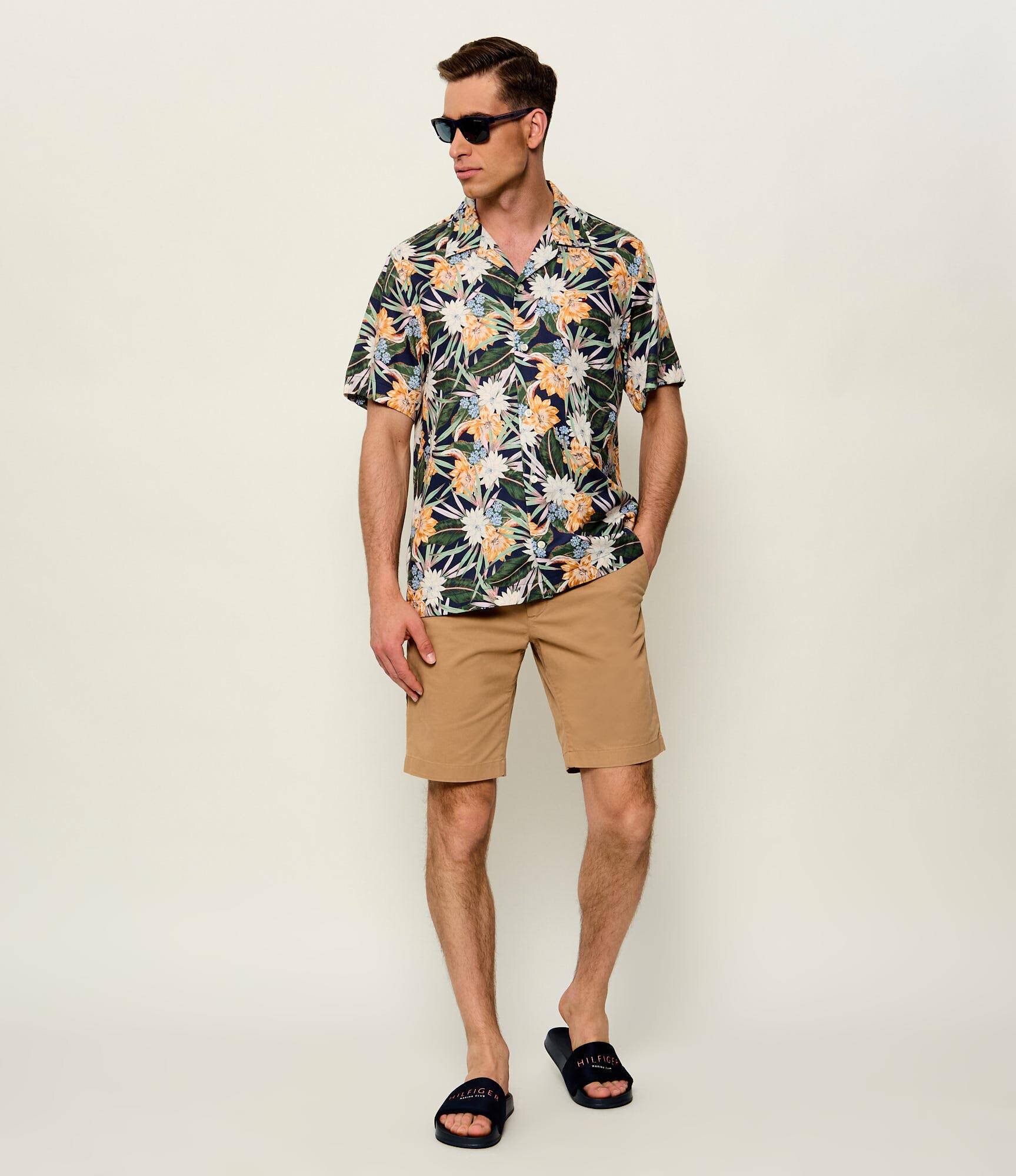 Tommy Hilfiger Pantaloni scurți chino + curea Denton | Slim Fit