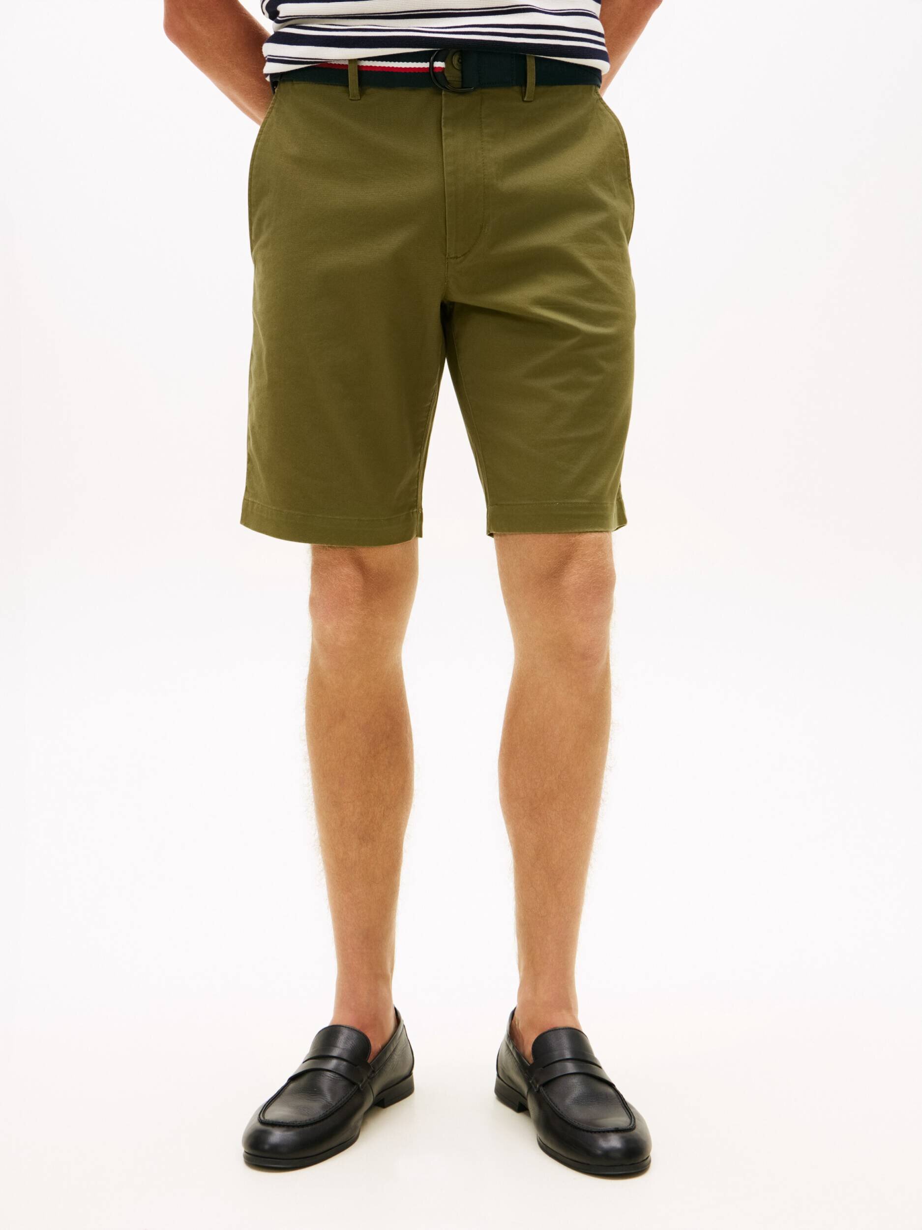 Tommy Hilfiger Pantaloni scurți chino + curea Denton | Slim Fit