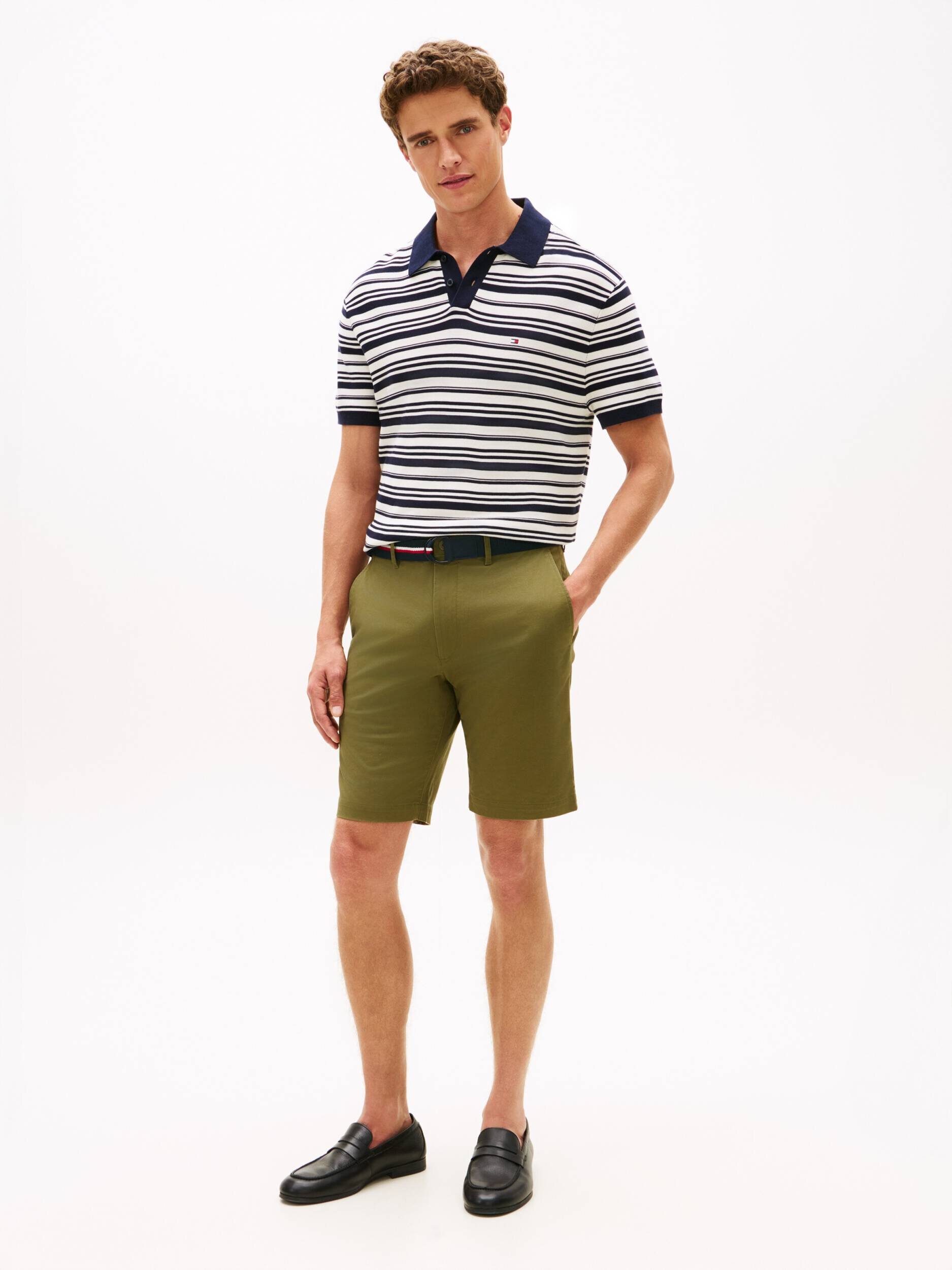 Tommy Hilfiger Pantaloni scurți chino + curea Denton | Slim Fit