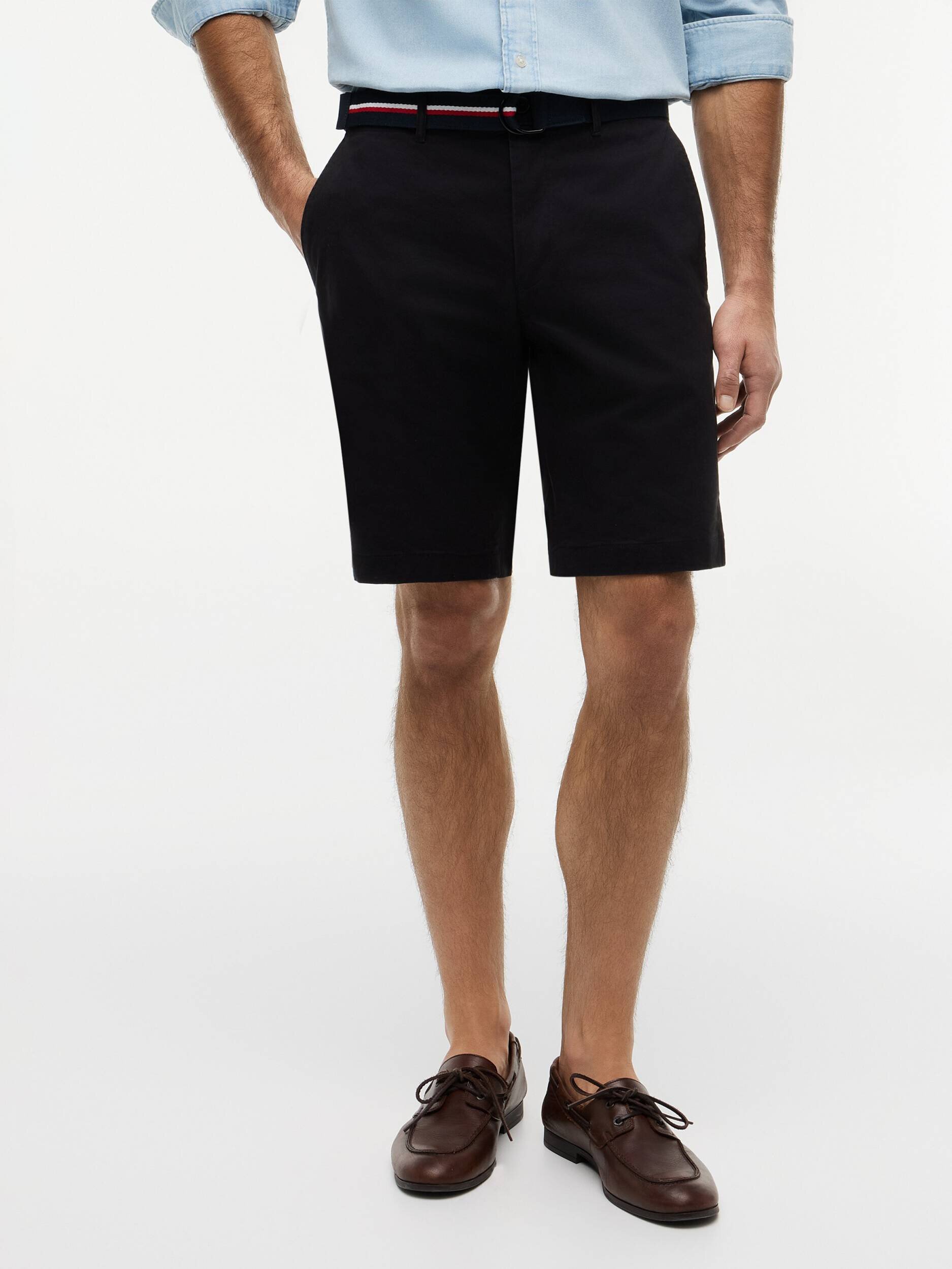 Tommy Hilfiger Pantaloni scurți chino + curea Denton | Slim Fit