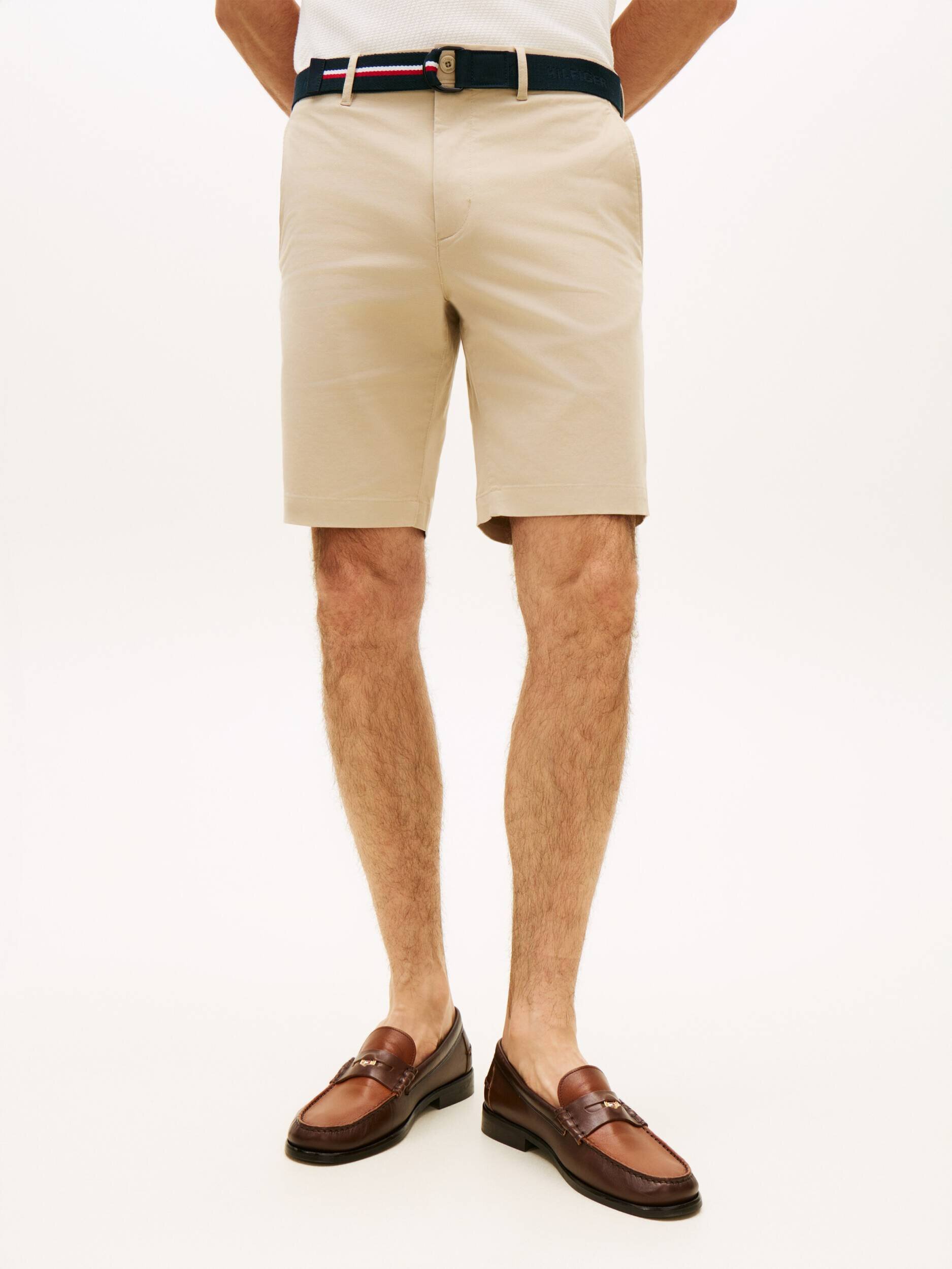 Tommy Hilfiger Pantaloni scurți chino + curea Denton | Slim Fit