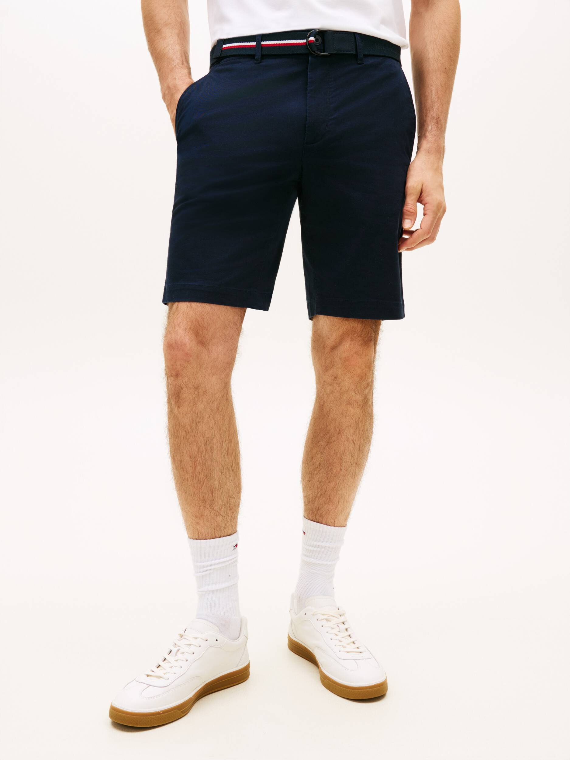 Tommy Hilfiger Pantaloni scurți chino + curea Denton | Slim Fit