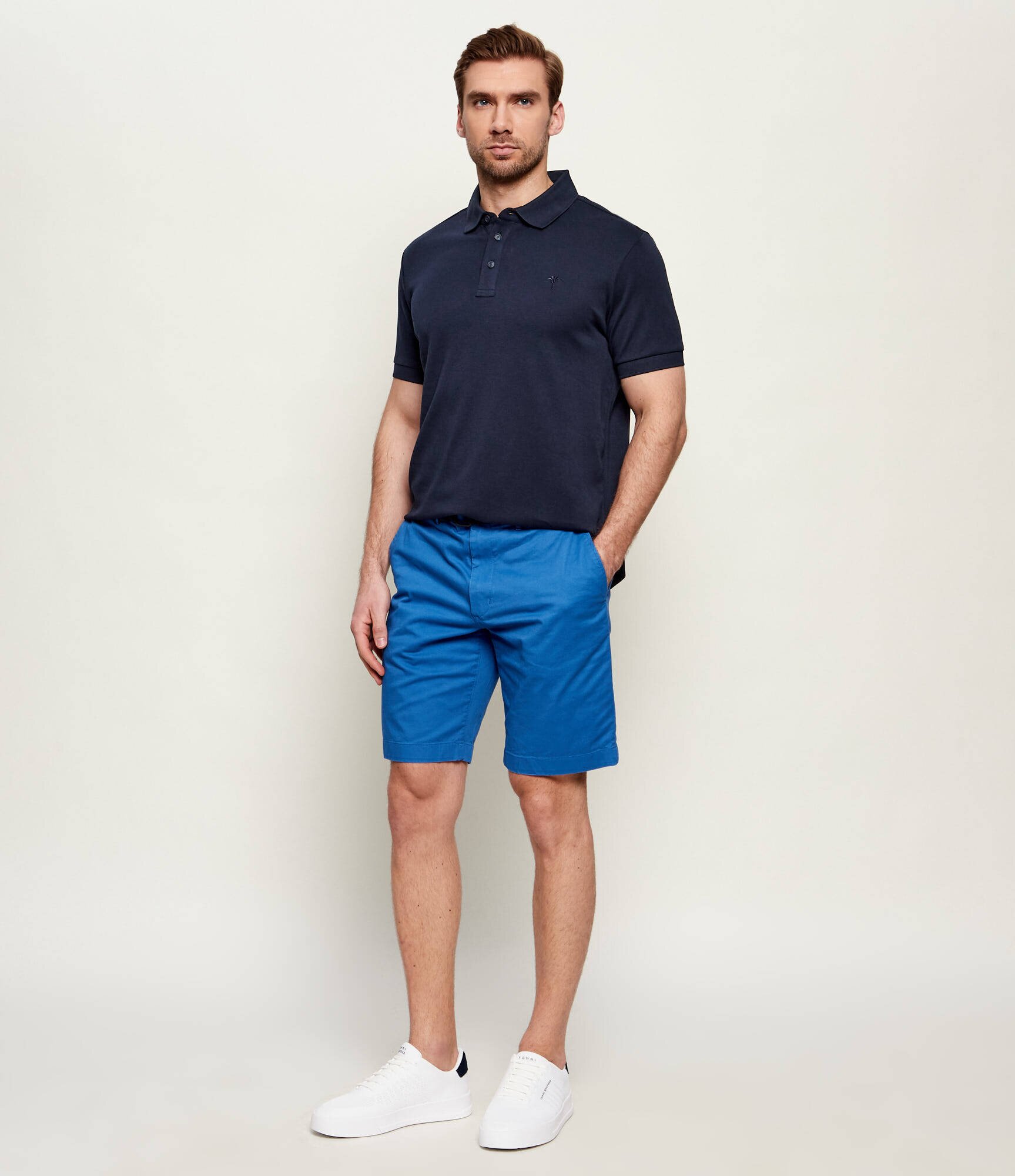 Tommy Hilfiger Pantaloni scurți chino + curea Denton | Slim Fit