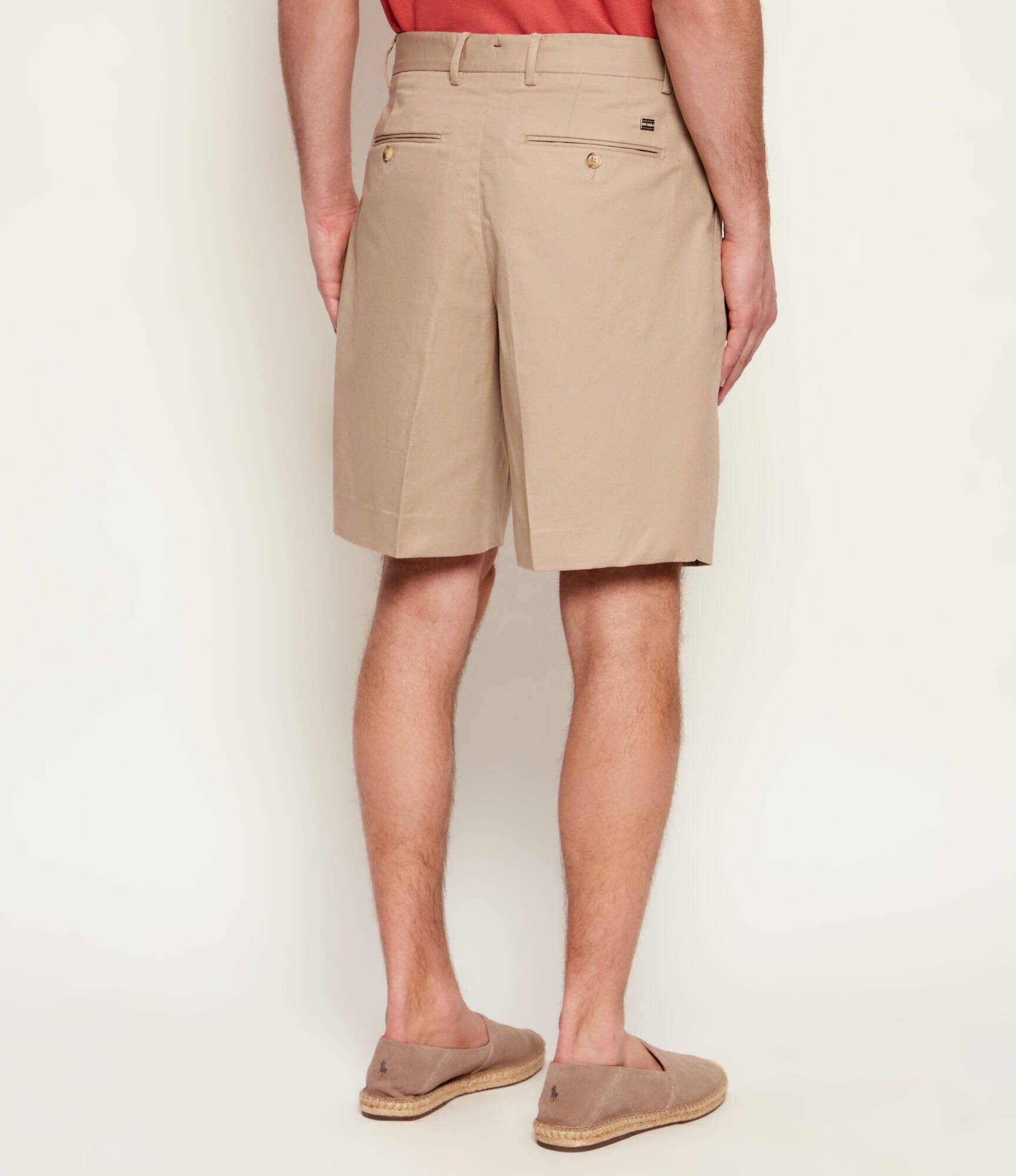 Tommy Hilfiger Pantaloni scurți chino | Relaxed fit | cu adaos de in