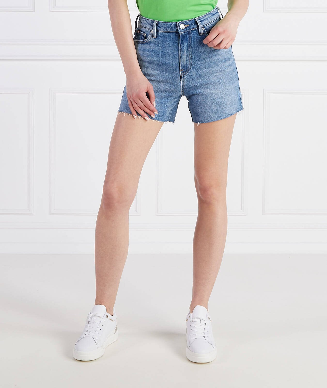 Tommy Hilfiger Pantaloni scurți DNM STRAIGHT SHORT LYRA | Regular Fit