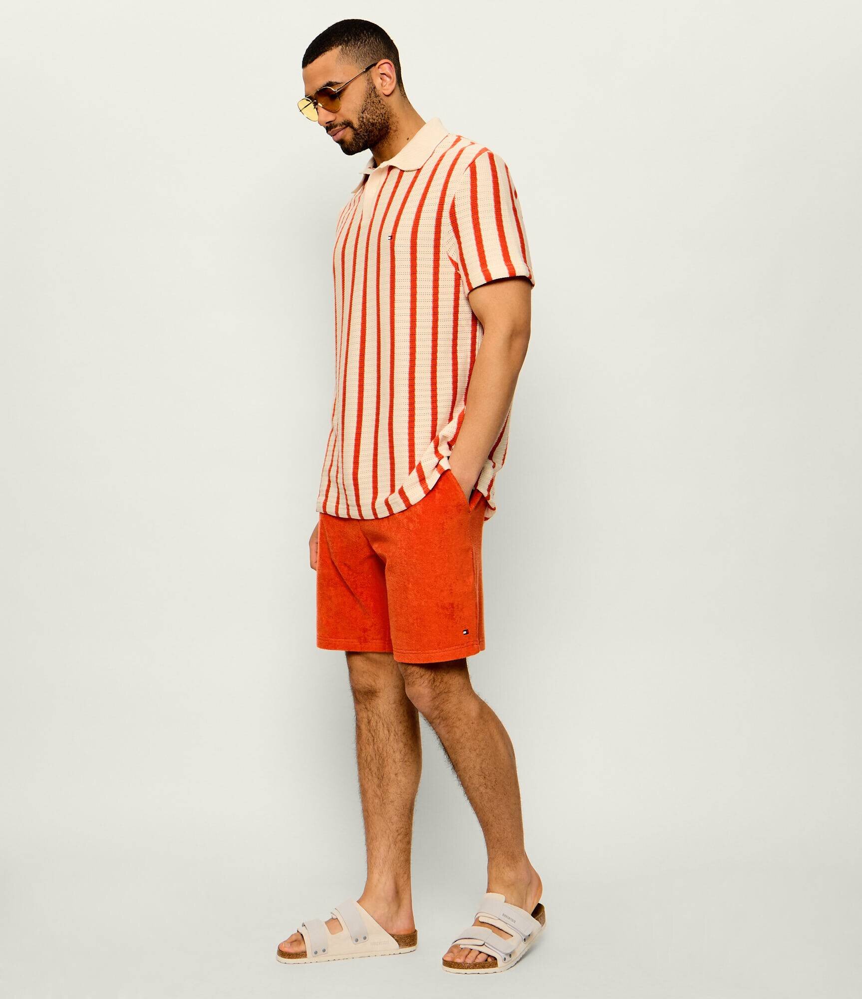 Tommy Hilfiger Pantaloni scurți | Loose fit frotir