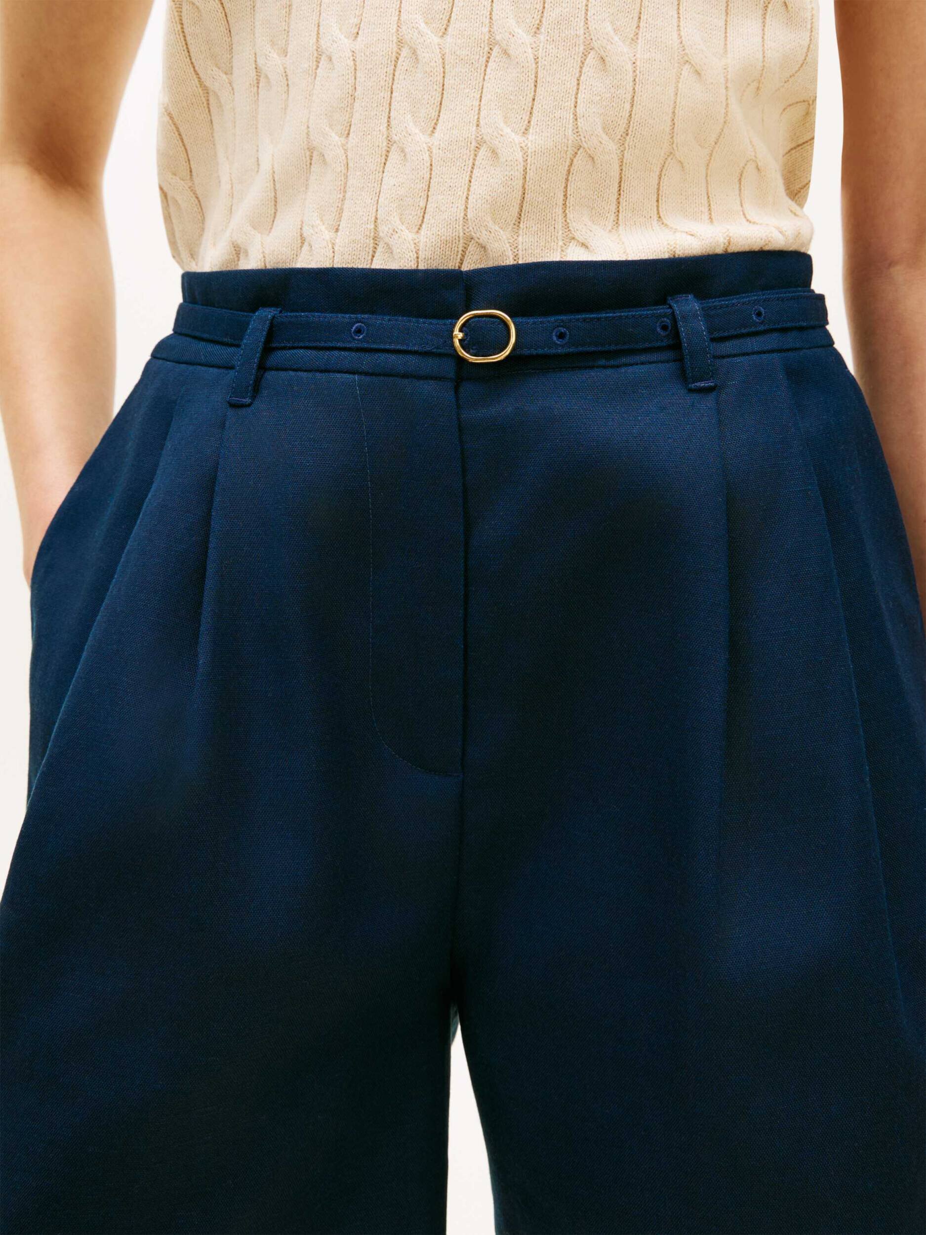 Tommy Hilfiger Pantaloni scurți | regular fit | cu adaos de in
