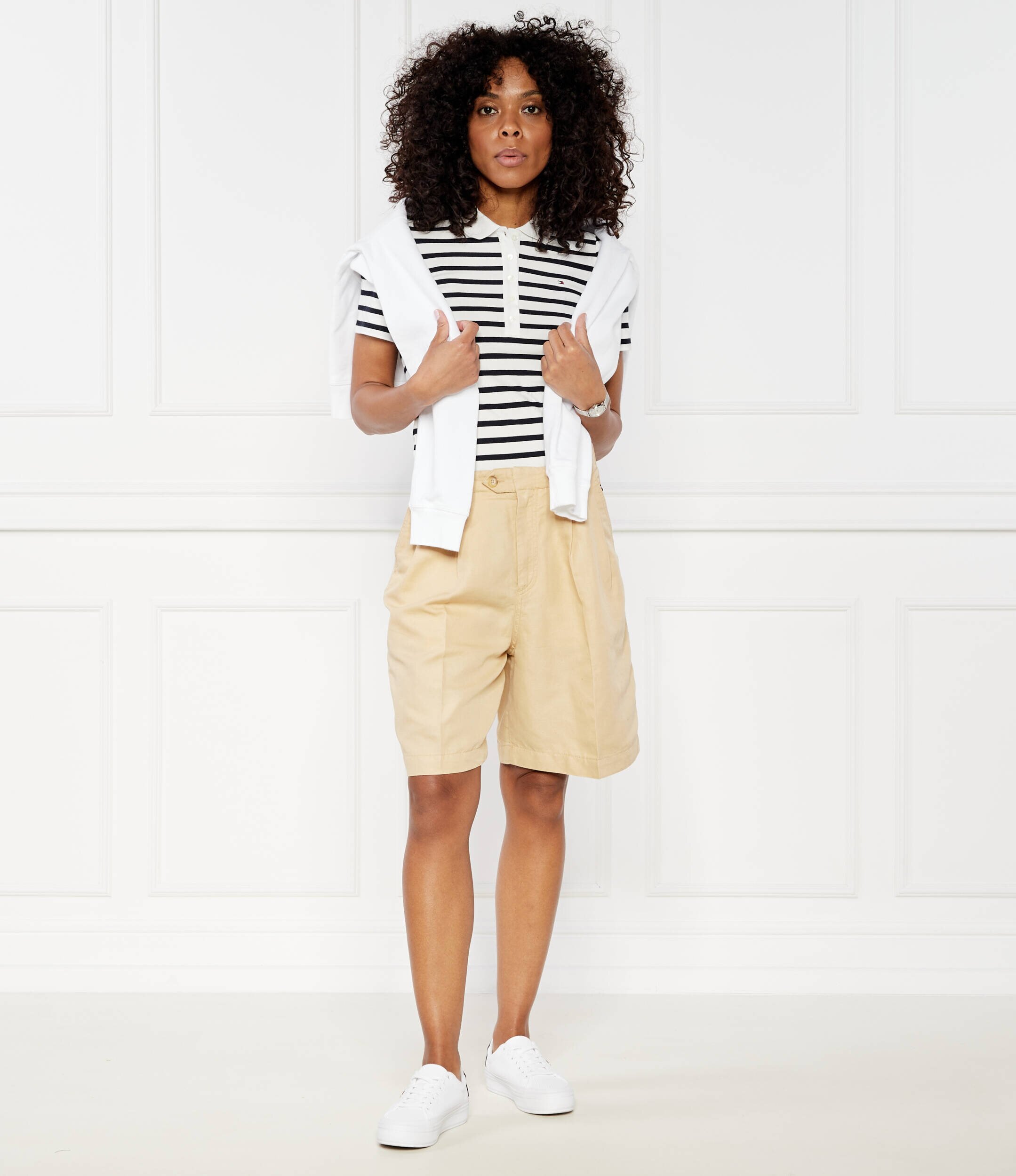 Tommy Hilfiger Pantaloni scurți | regular fit | cu adaos de in