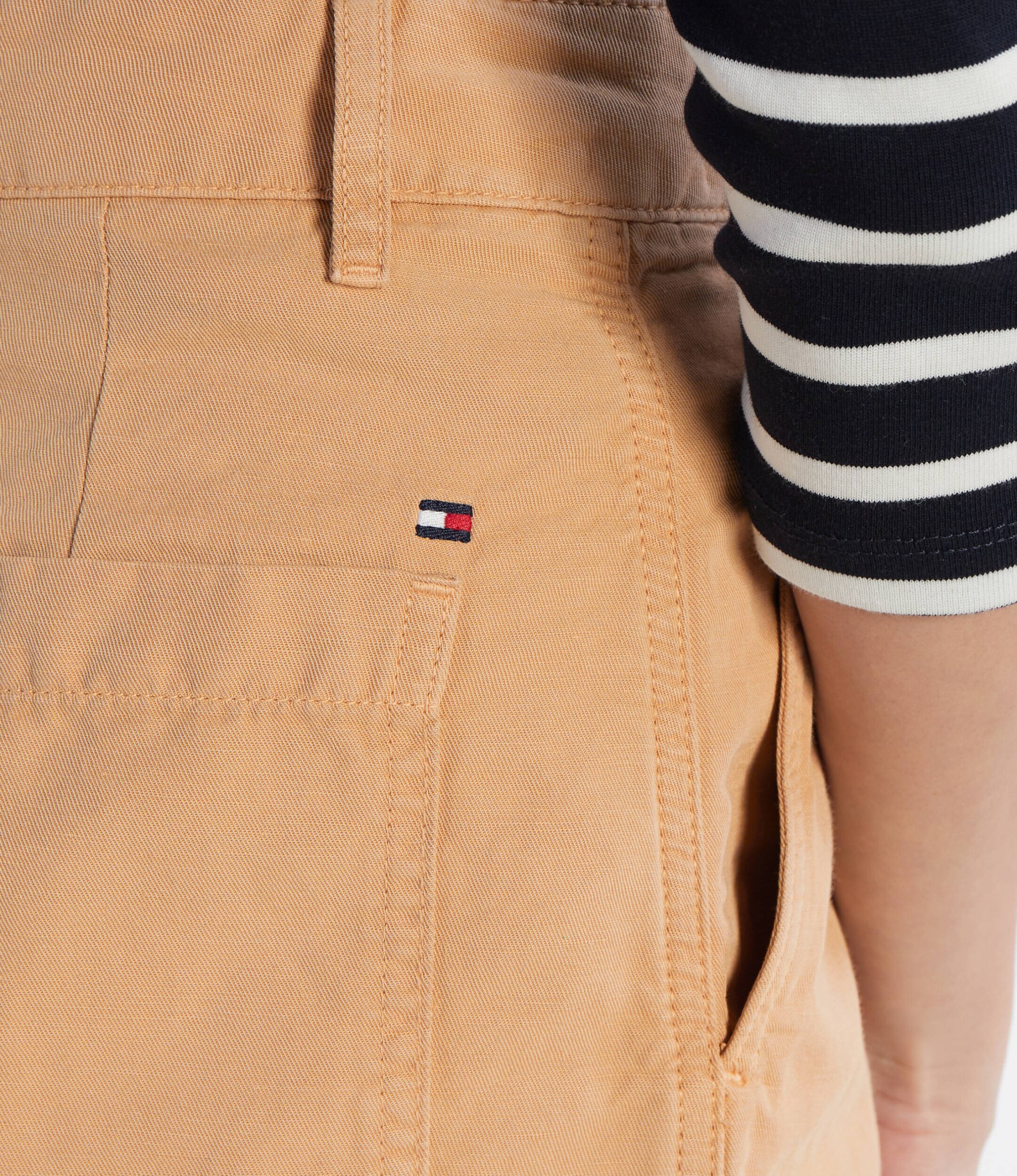 Tommy Hilfiger Pantaloni scurți | Relaxed fit | cu adaos de in